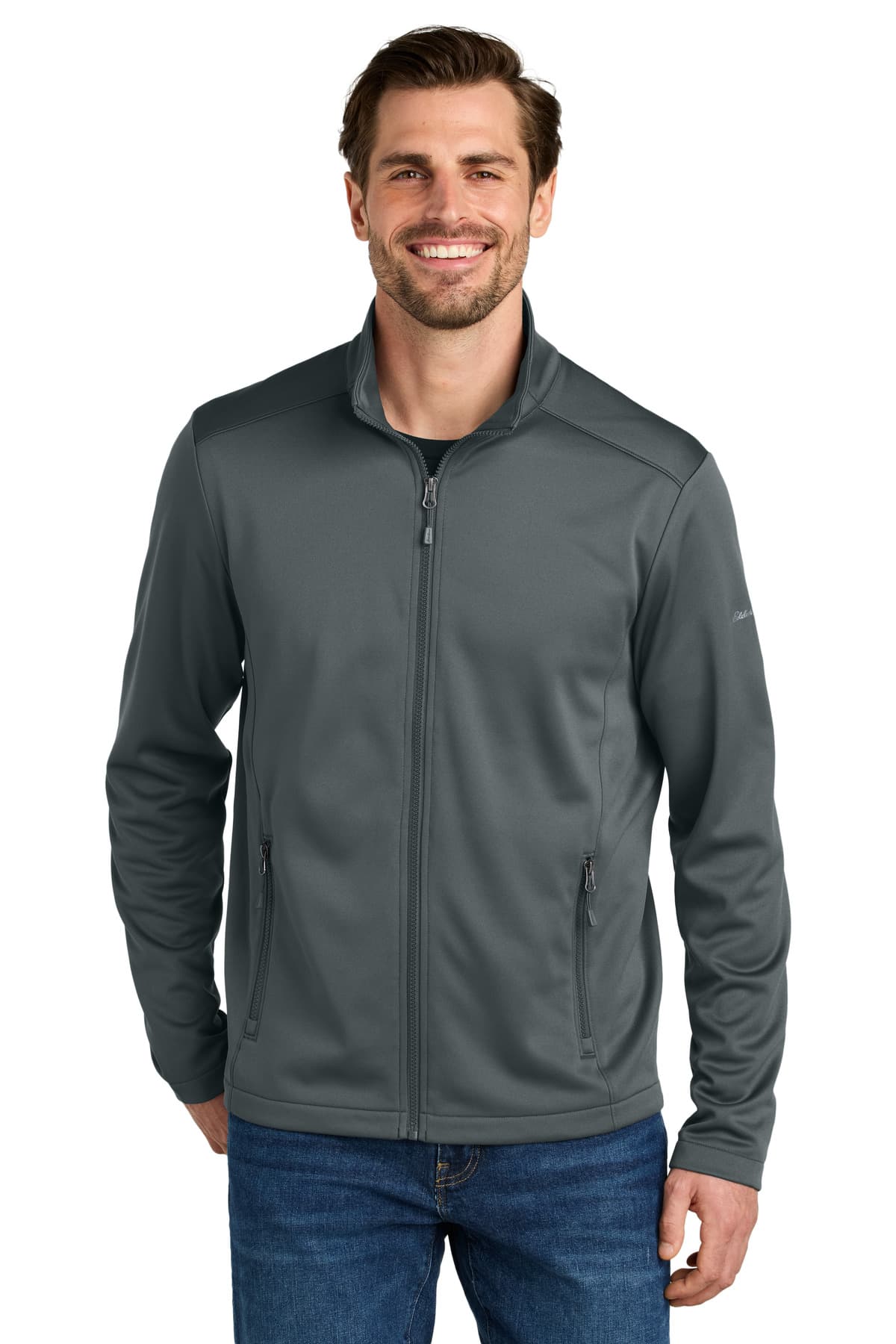 Eddie Bauer ® Smooth Mid Layer Fleece Full-Zip EB2460 thumbnail 3