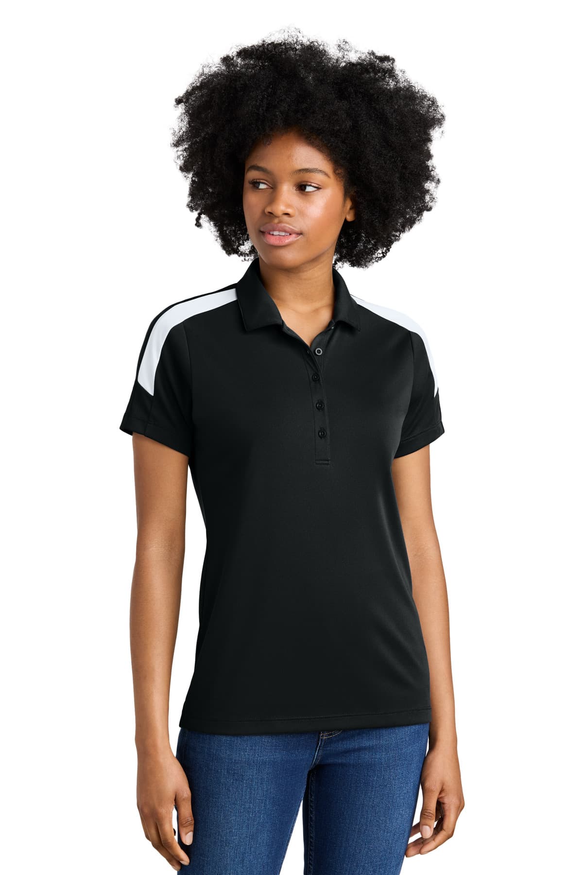 Sport-Tek ® Women's Competitor  United Polo LST104 thumbnail 4