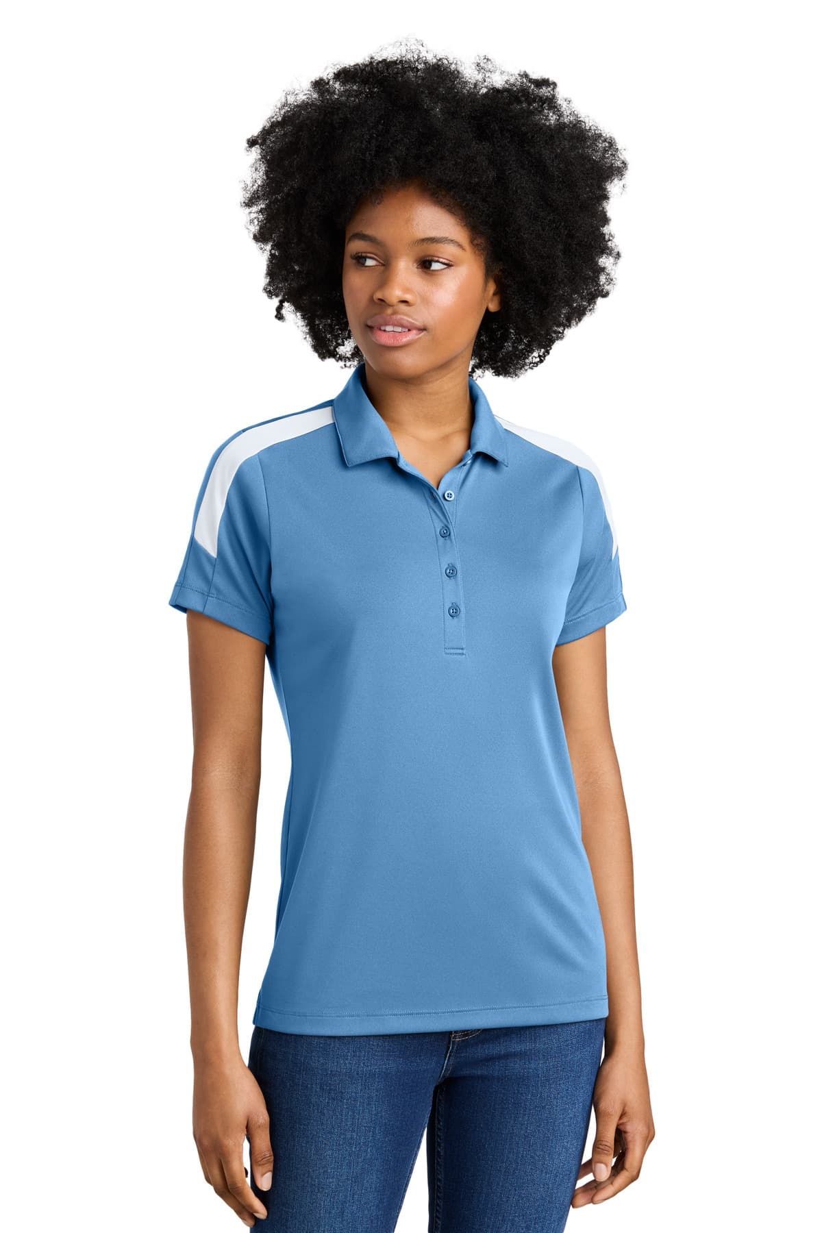 Sport-Tek ® Women's Competitor  United Polo LST104 thumbnail 5