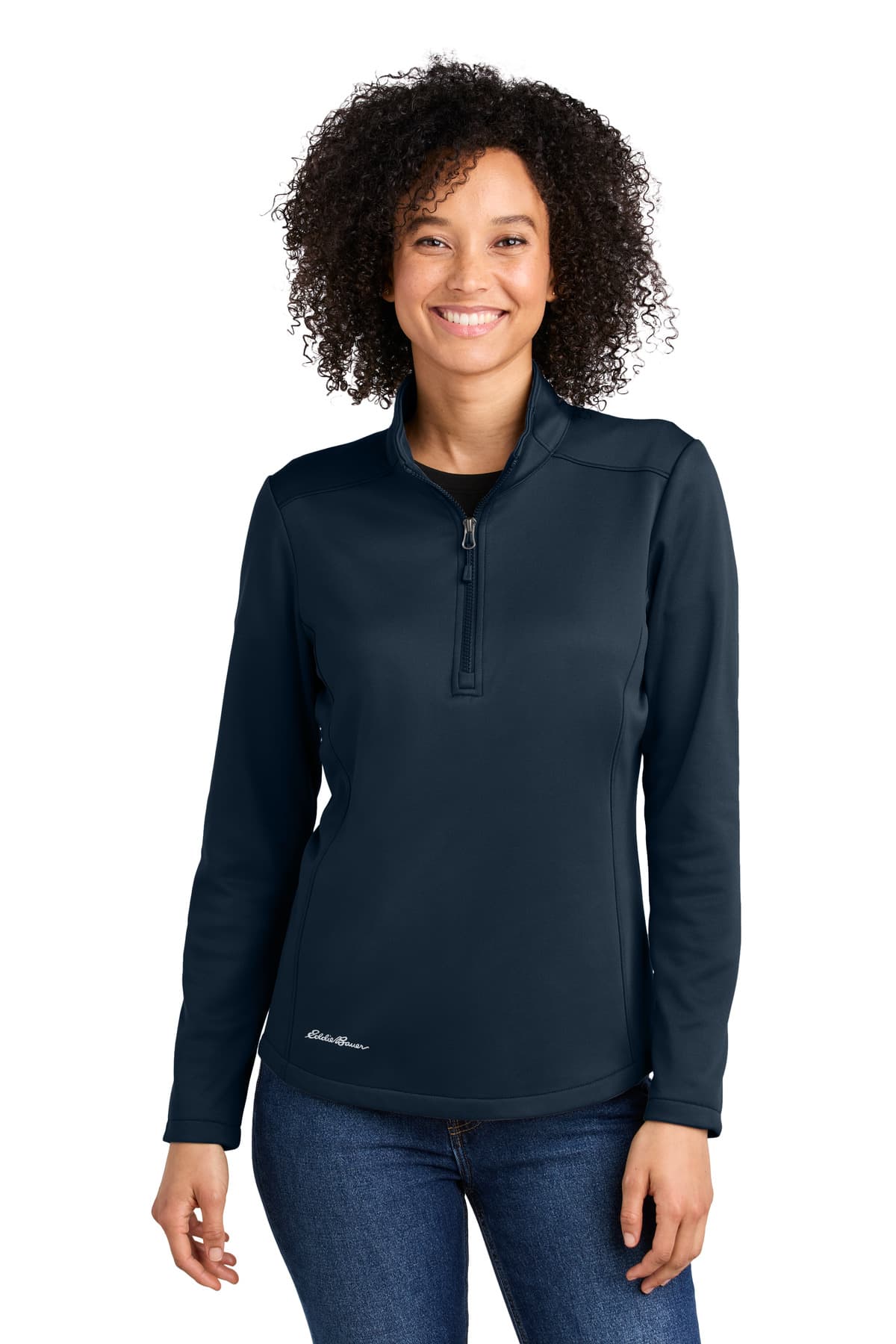 Eddie Bauer ® Women's Smooth Mid Layer Fleece 1/2-Zip EB2370 thumbnail 5