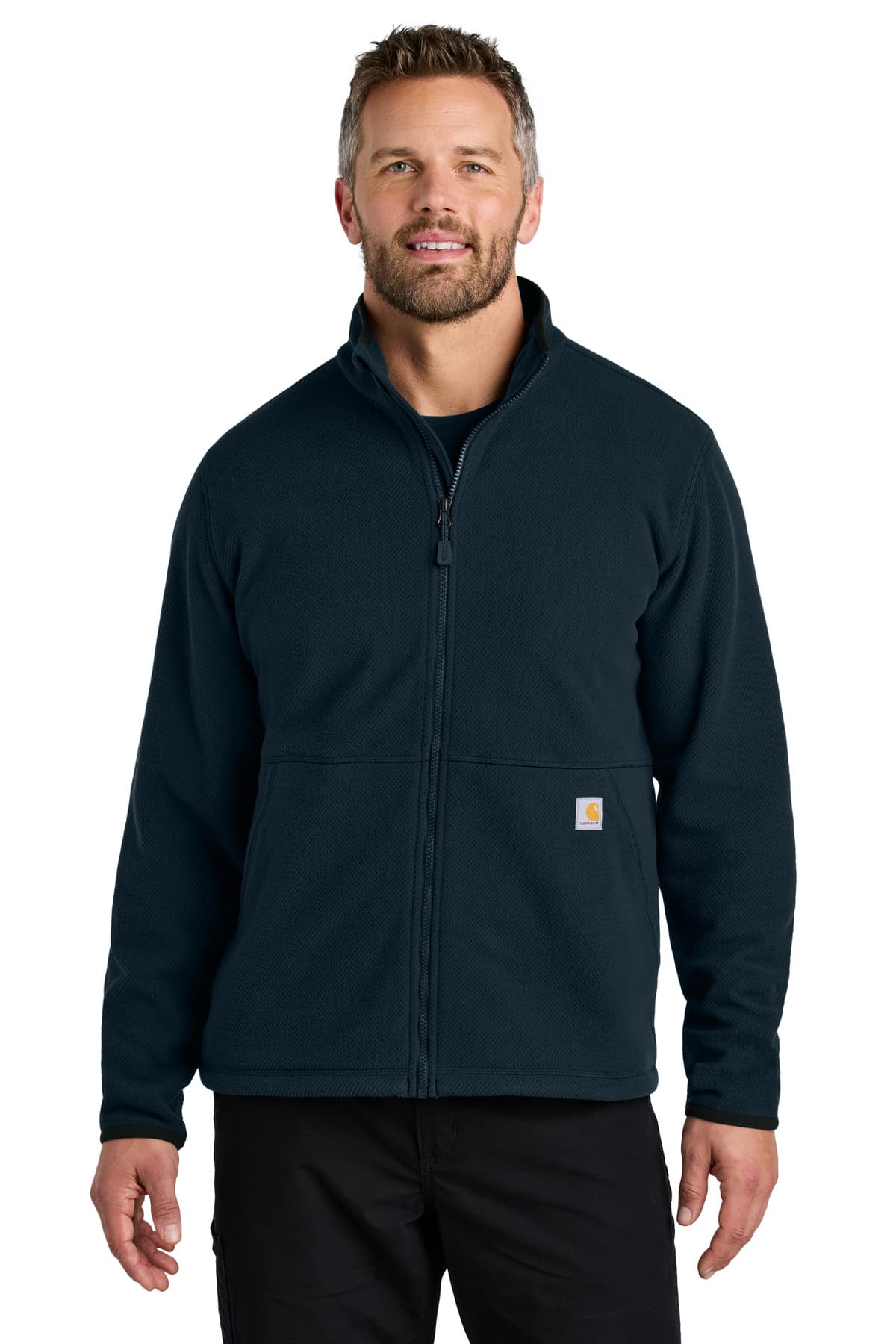 Carhartt ® Textured Full-Zip Fleece Jacket CT106416 thumbnail 5