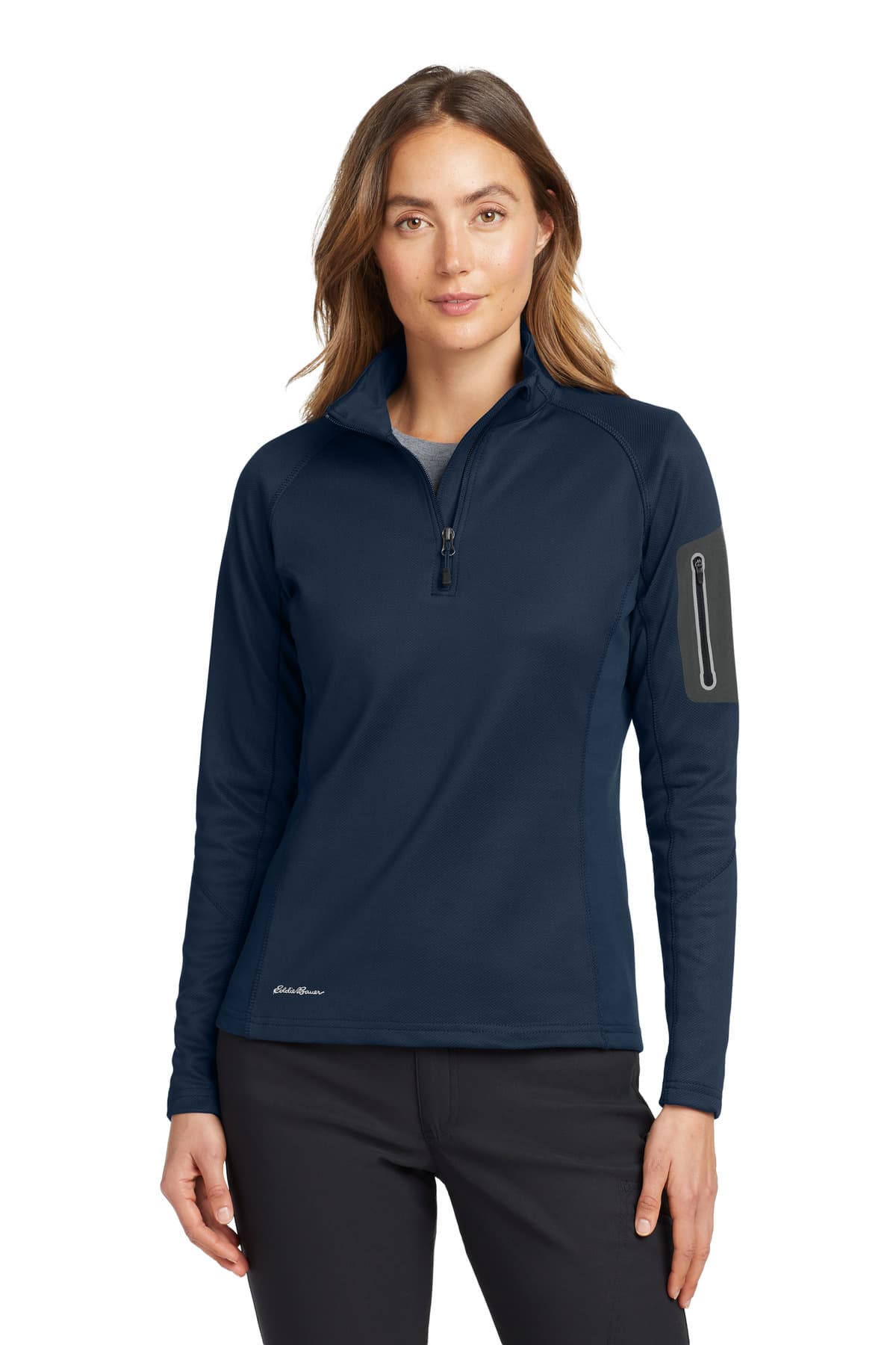 Eddie Bauer ® Women's 1/2-Zip Performance Fleece. EB235 thumbnail 3