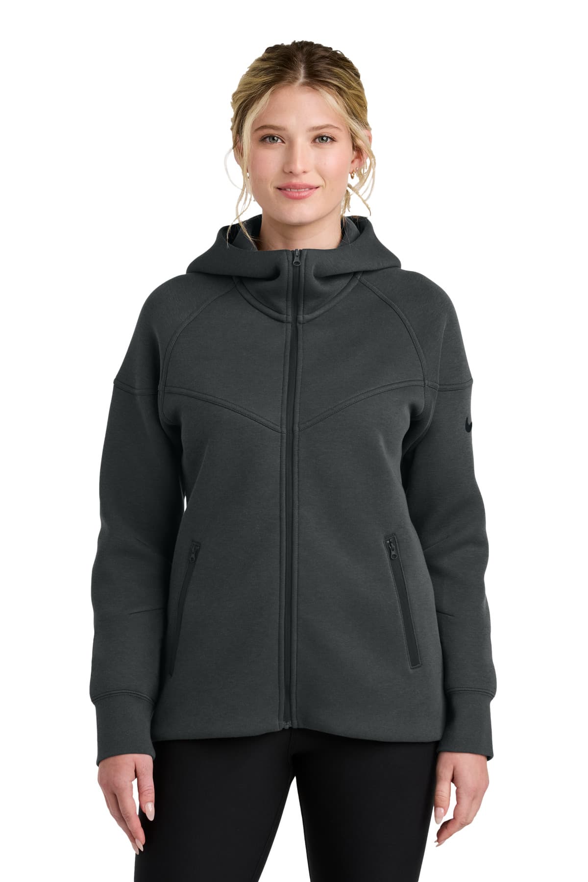 Nike Women's Tech Fleece Full-Zip Hoodie NKFQ4798 thumbnail 3