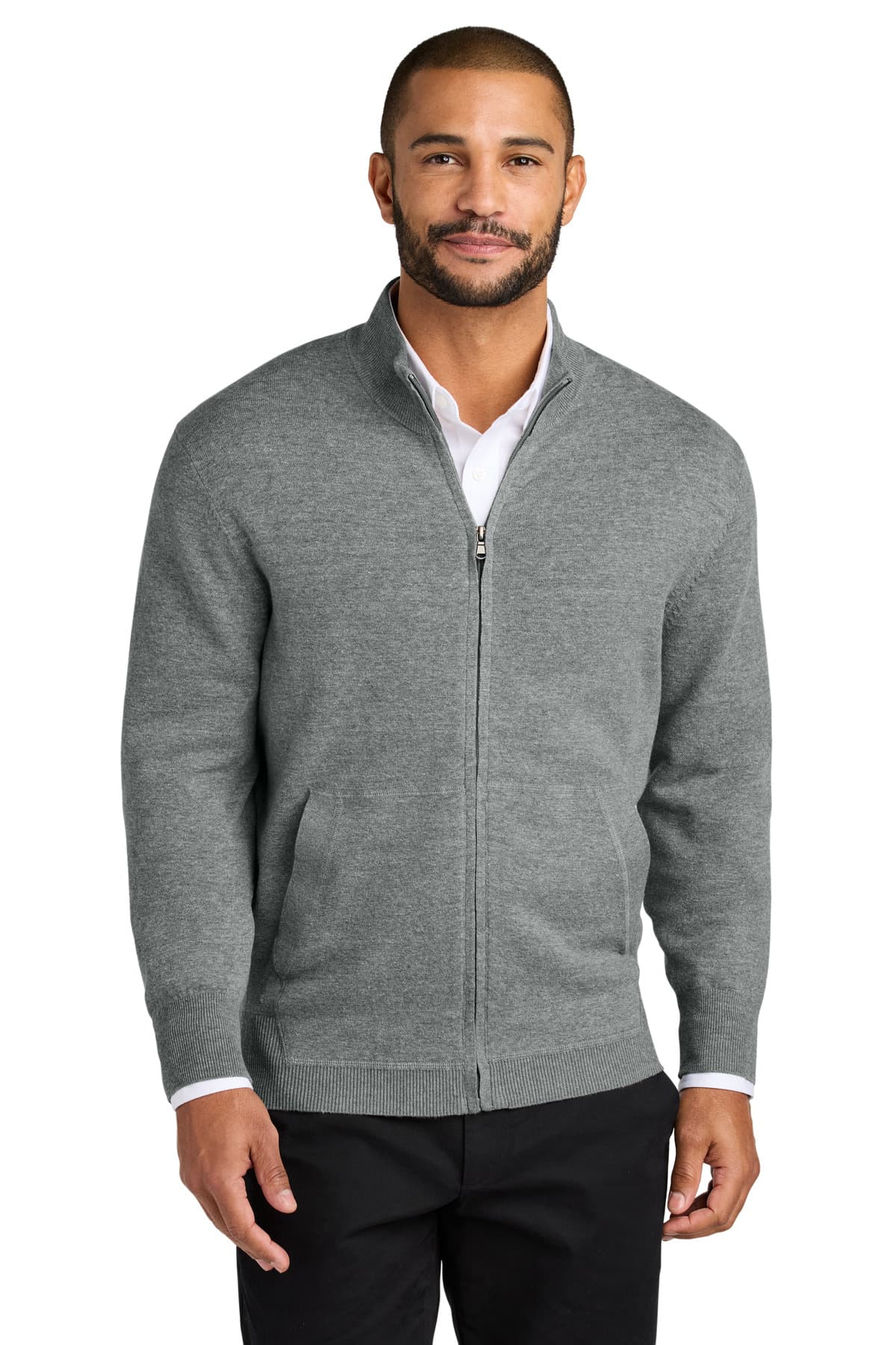 Port Authority ® Easy Care Full-Zip Sweater SW2901 thumbnail 4