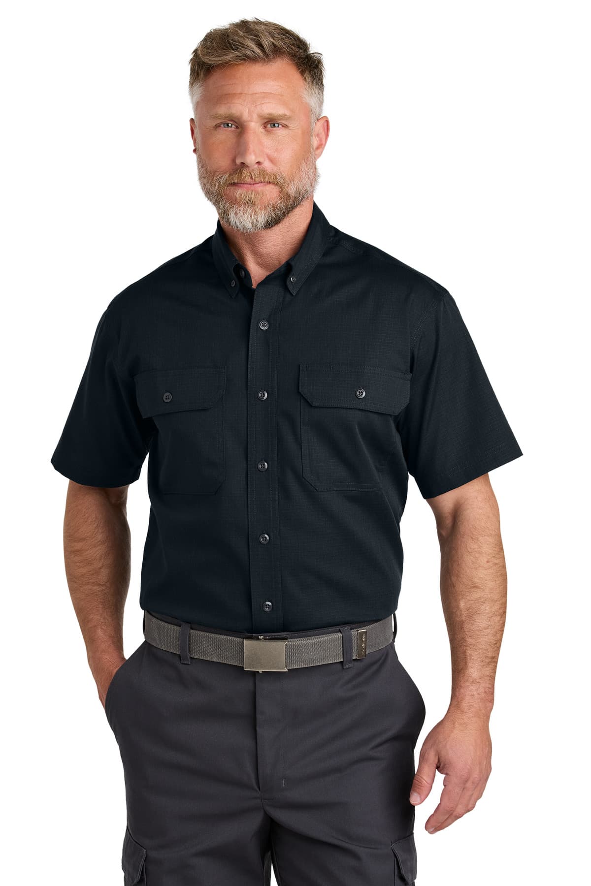 CornerStone ® Short Sleeve Select Ripstop Shirt CSW175 thumbnail 4