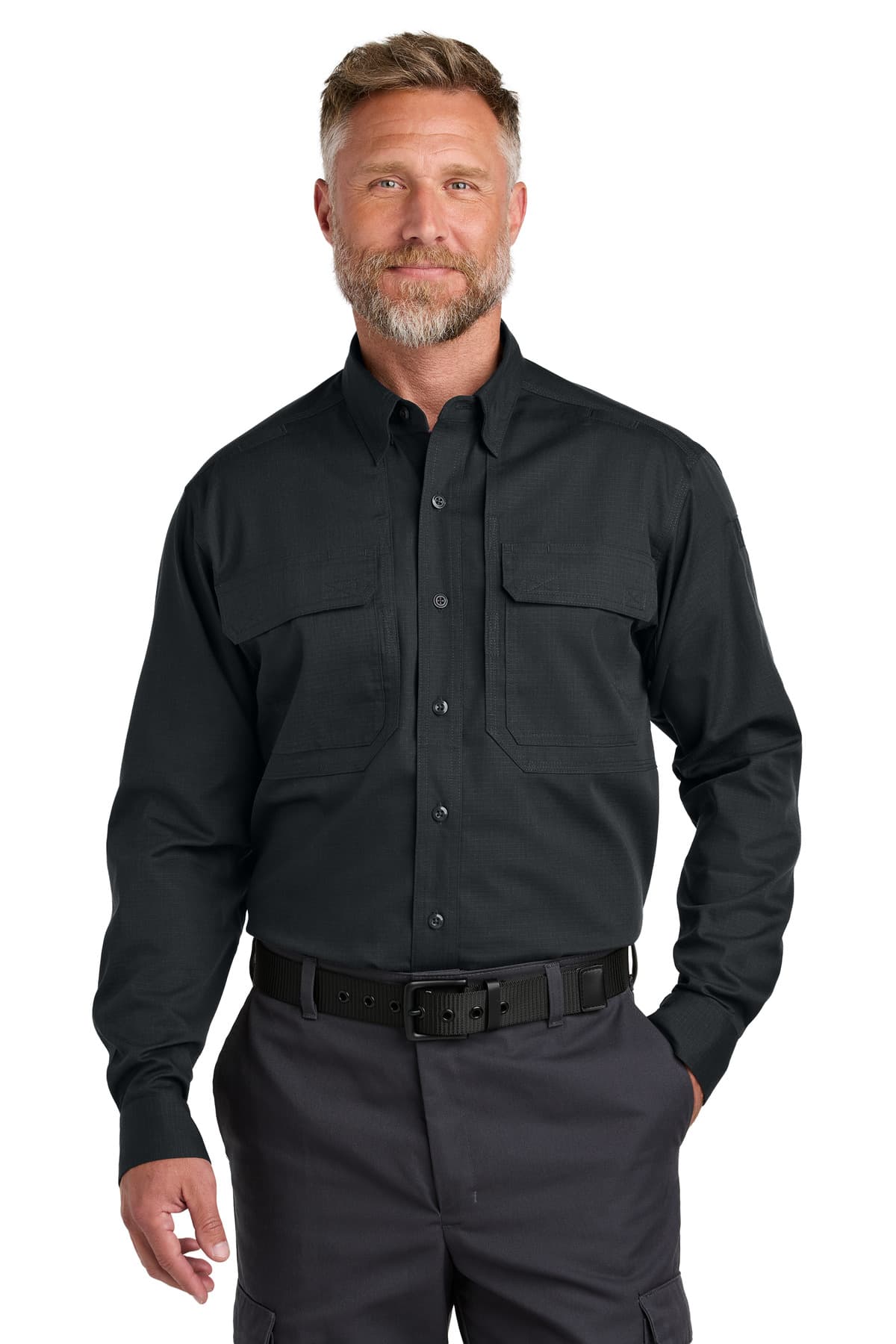 CornerStone ® Long Sleeve Select Tactical Shirt CSW176 thumbnail 2