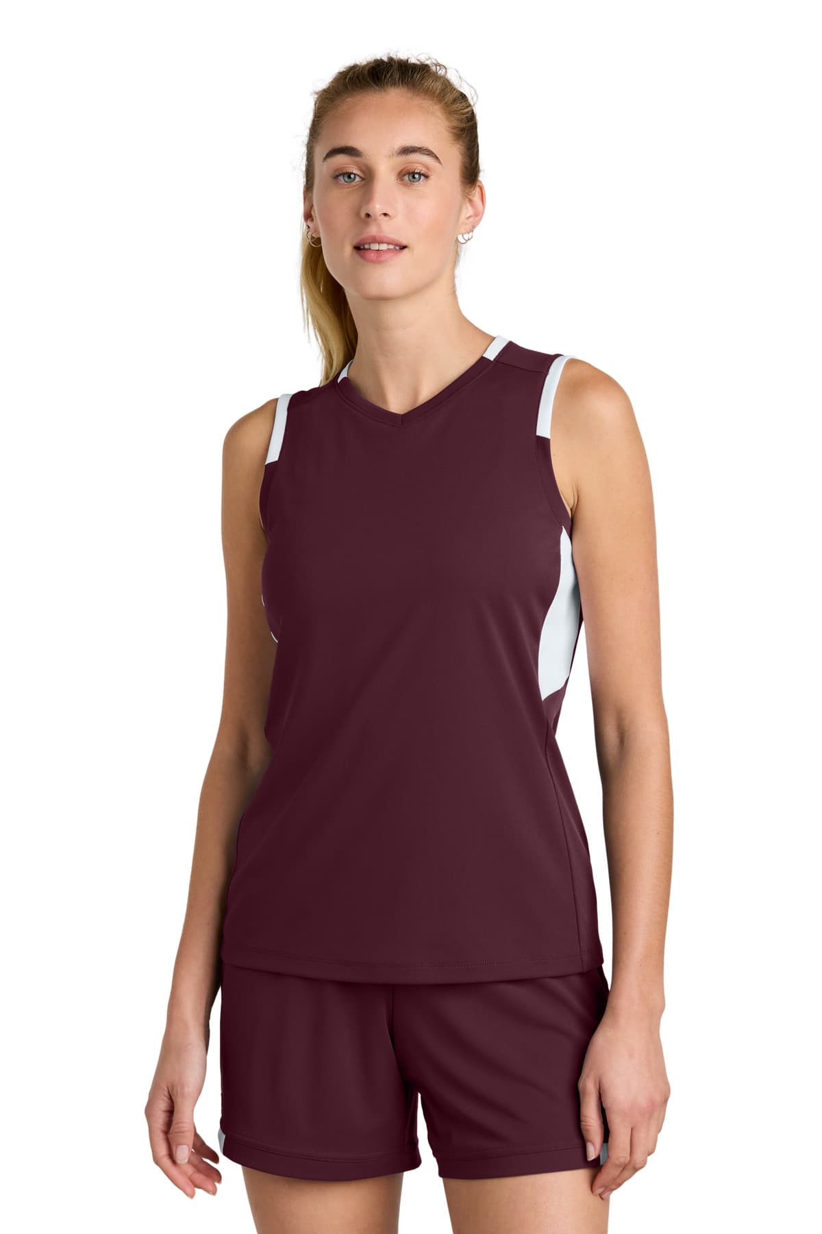 Sport-Tek ® Women's Club Sleeveless V-Neck LST441 thumbnail 5
