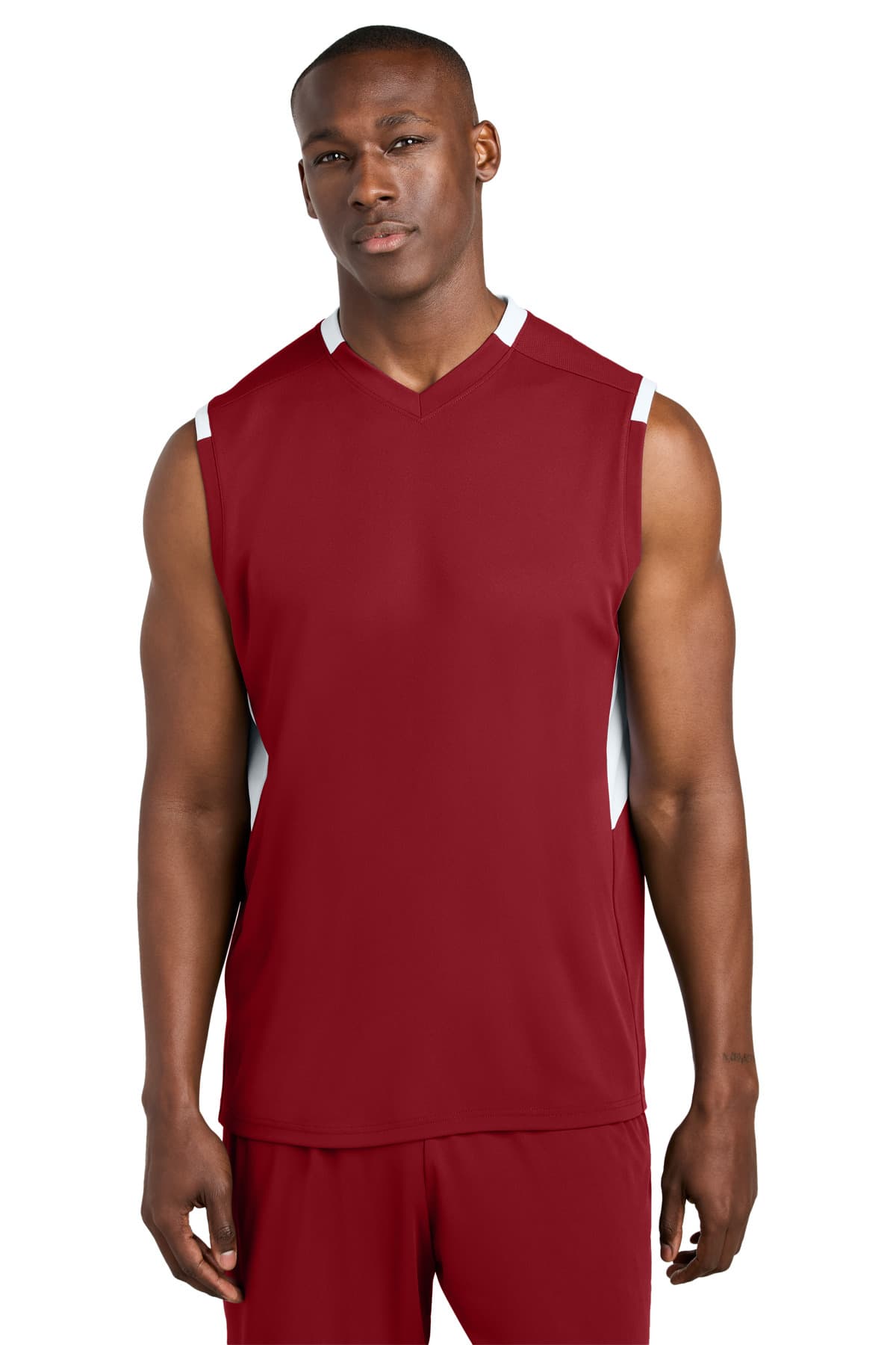Sport-Tek ® Club Sleeveless V-Neck ST441 thumbnail 3