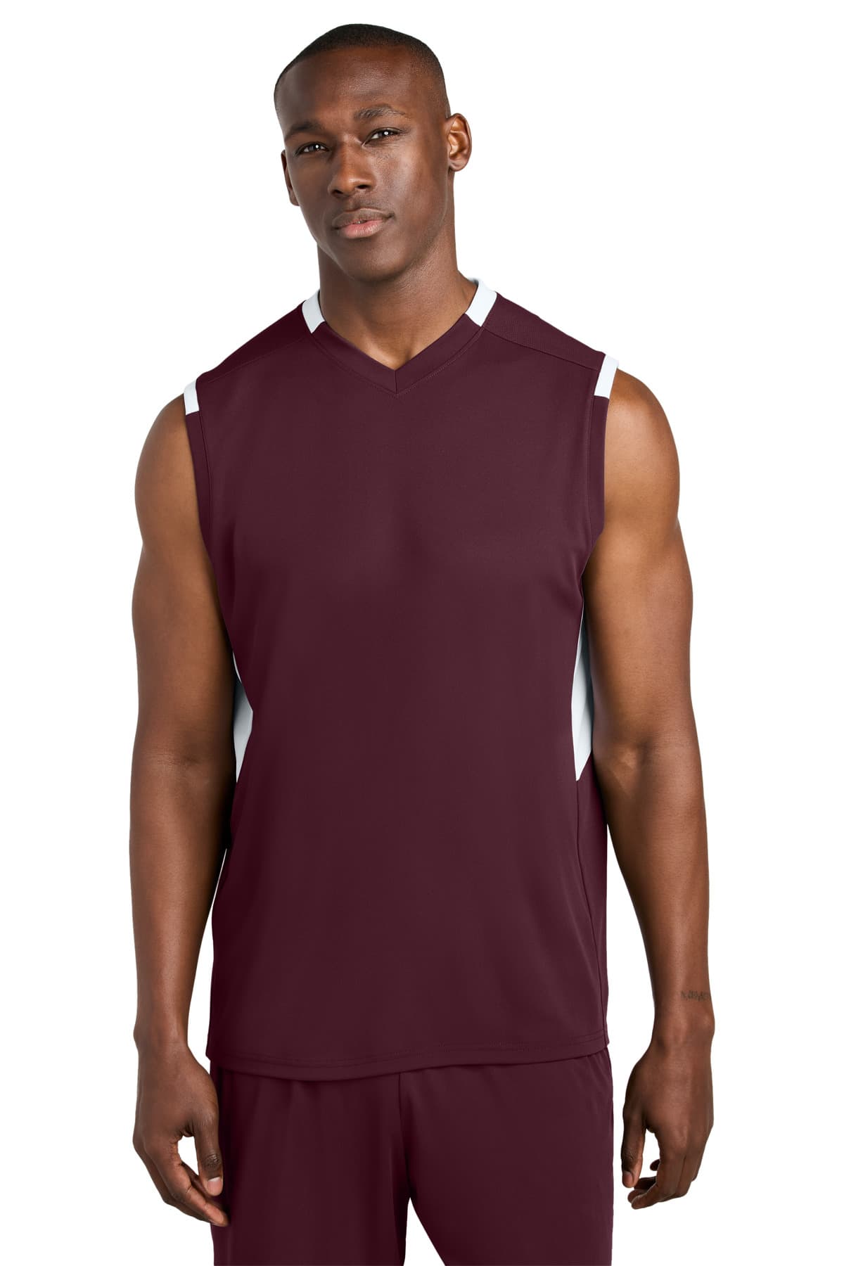Sport-Tek ® Club Sleeveless V-Neck ST441 thumbnail 5