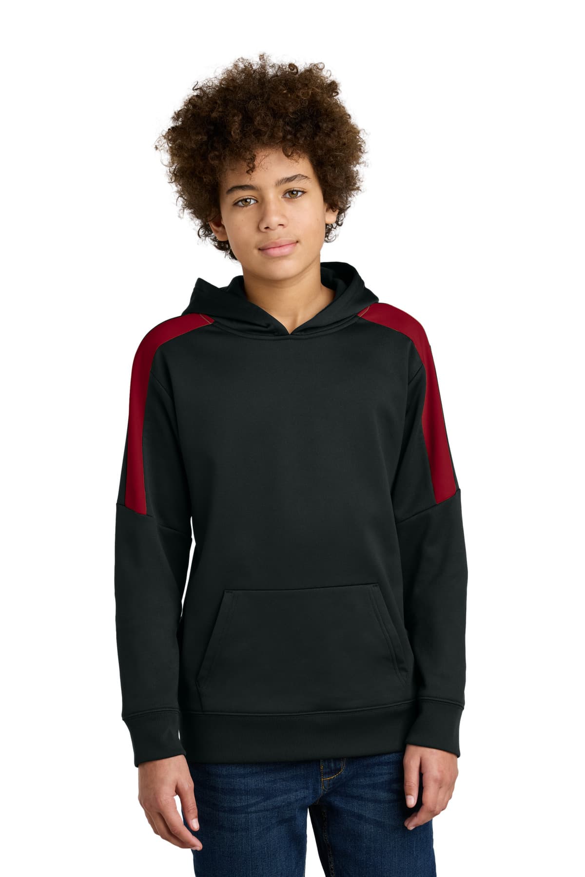Sport-Tek ® Youth Sport-Wick ® Fleece United Pullover Hoodie YST255 thumbnail 3