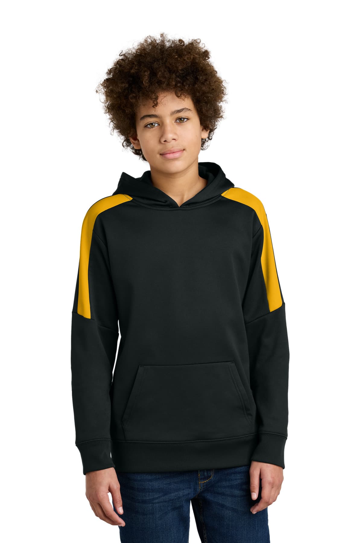 Sport-Tek ® Youth Sport-Wick ® Fleece United Pullover Hoodie YST255 thumbnail 2