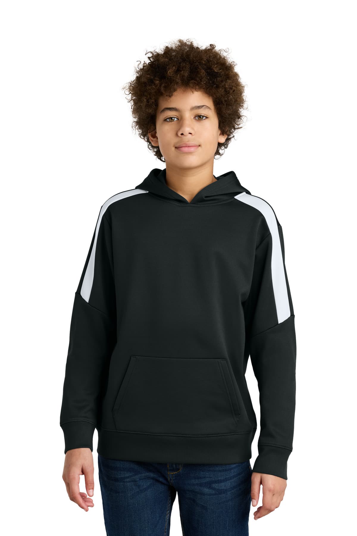 Sport-Tek ® Youth Sport-Wick ® Fleece United Pullover Hoodie YST255 thumbnail 4