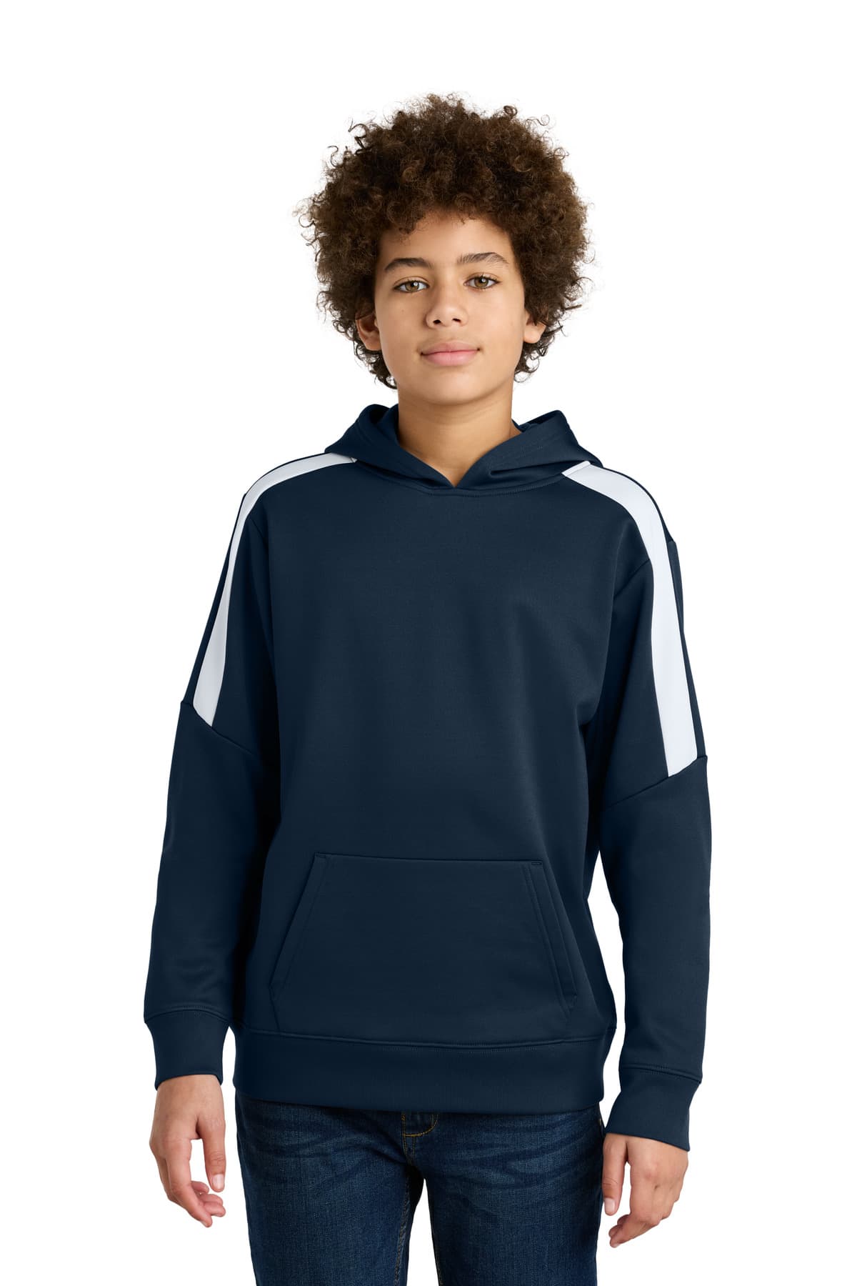 Sport-Tek ® Youth Sport-Wick ® Fleece United Pullover Hoodie YST255 thumbnail 6