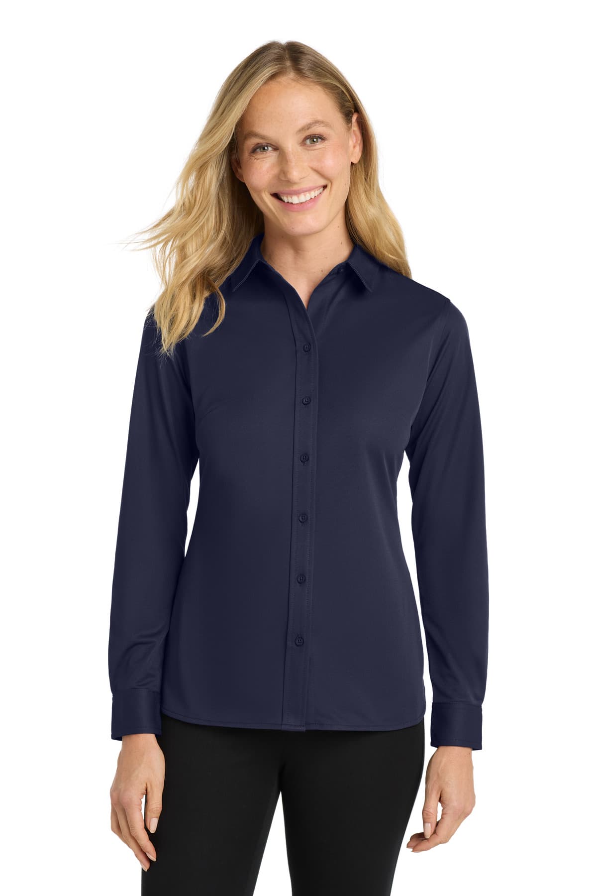 Port Authority ® Women's Dimension Knit Dress Shirt. L570 thumbnail 4