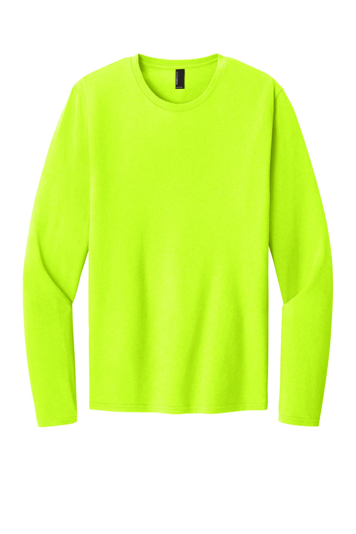 Port & Co  Easy Cotton Long Sleeve Tee PC43LS thumbnail 3