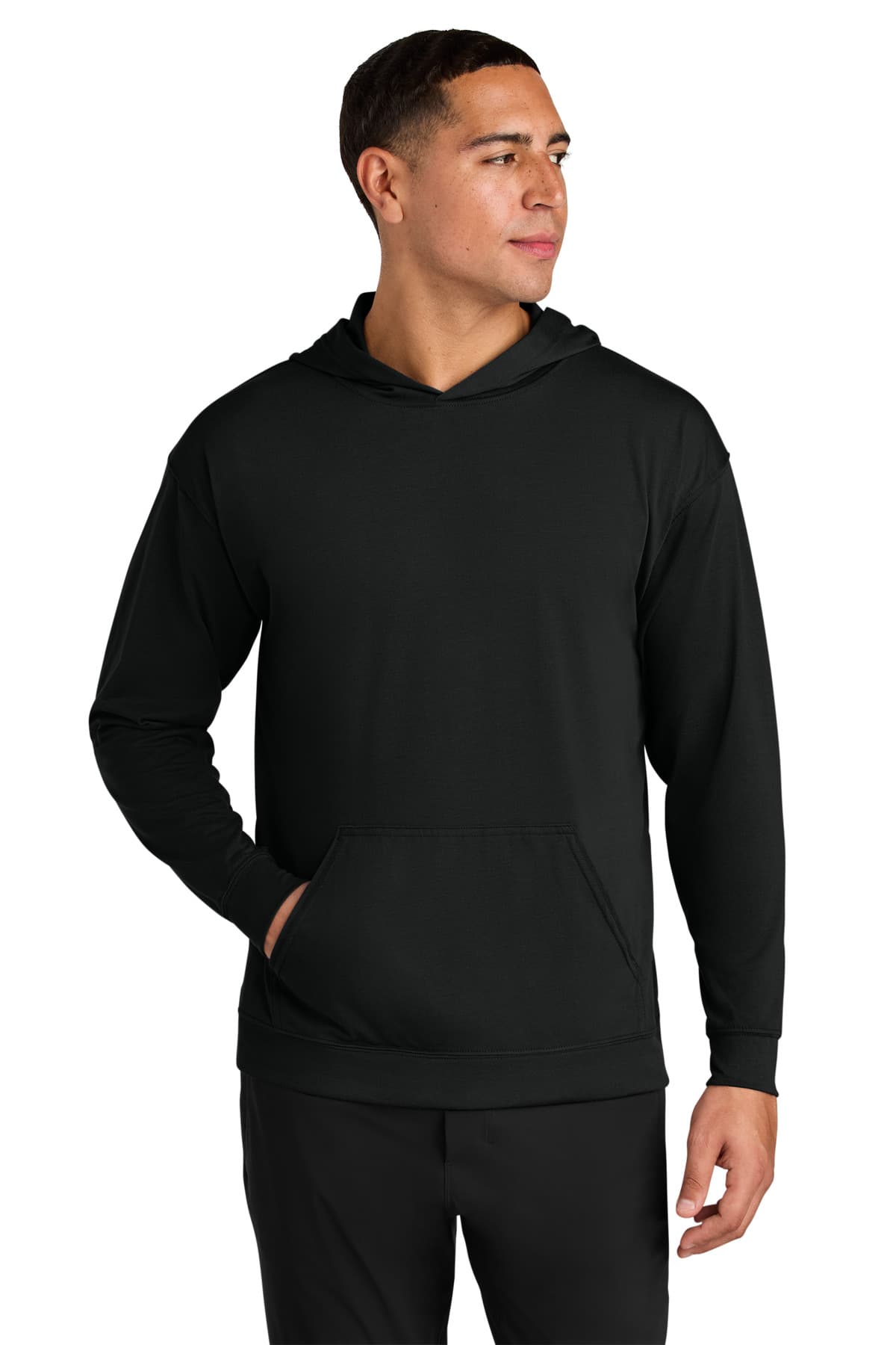 A4 Softek Long Sleeve Hooded Tee A4N3528 thumbnail 2