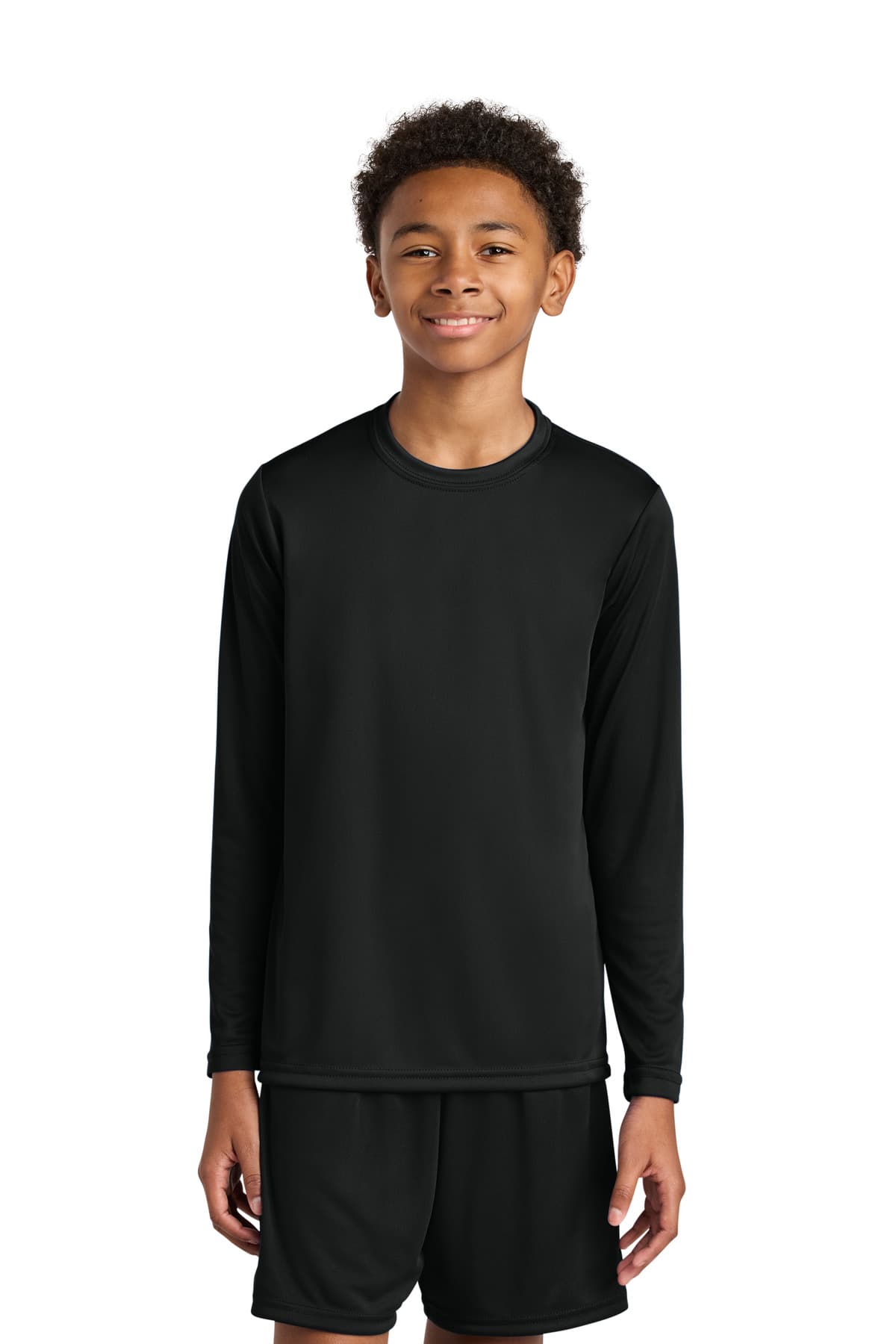 A4 Youth Cooling Performance Long Sleeve Tee A4NB3165 thumbnail 2