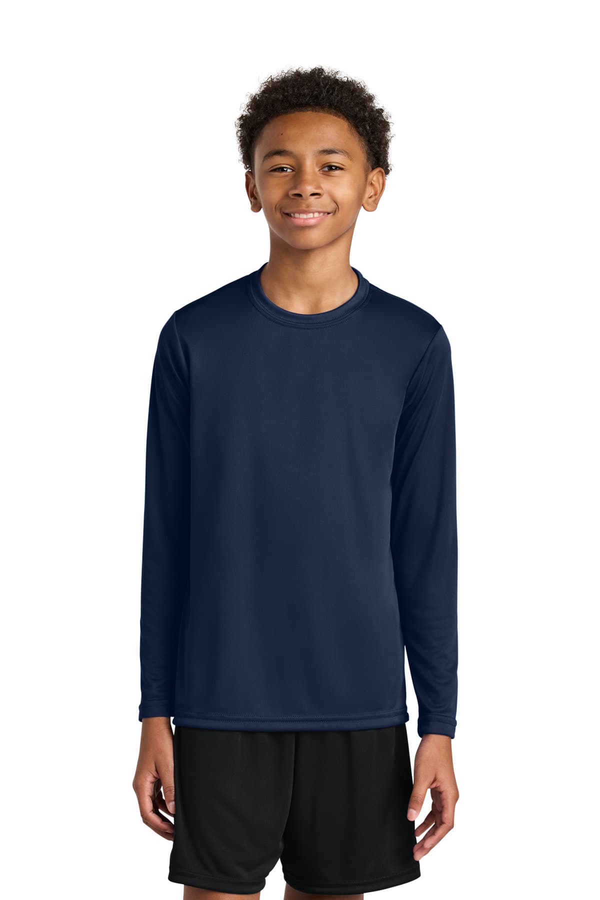 A4 Youth Cooling Performance Long Sleeve Tee A4NB3165 thumbnail 3