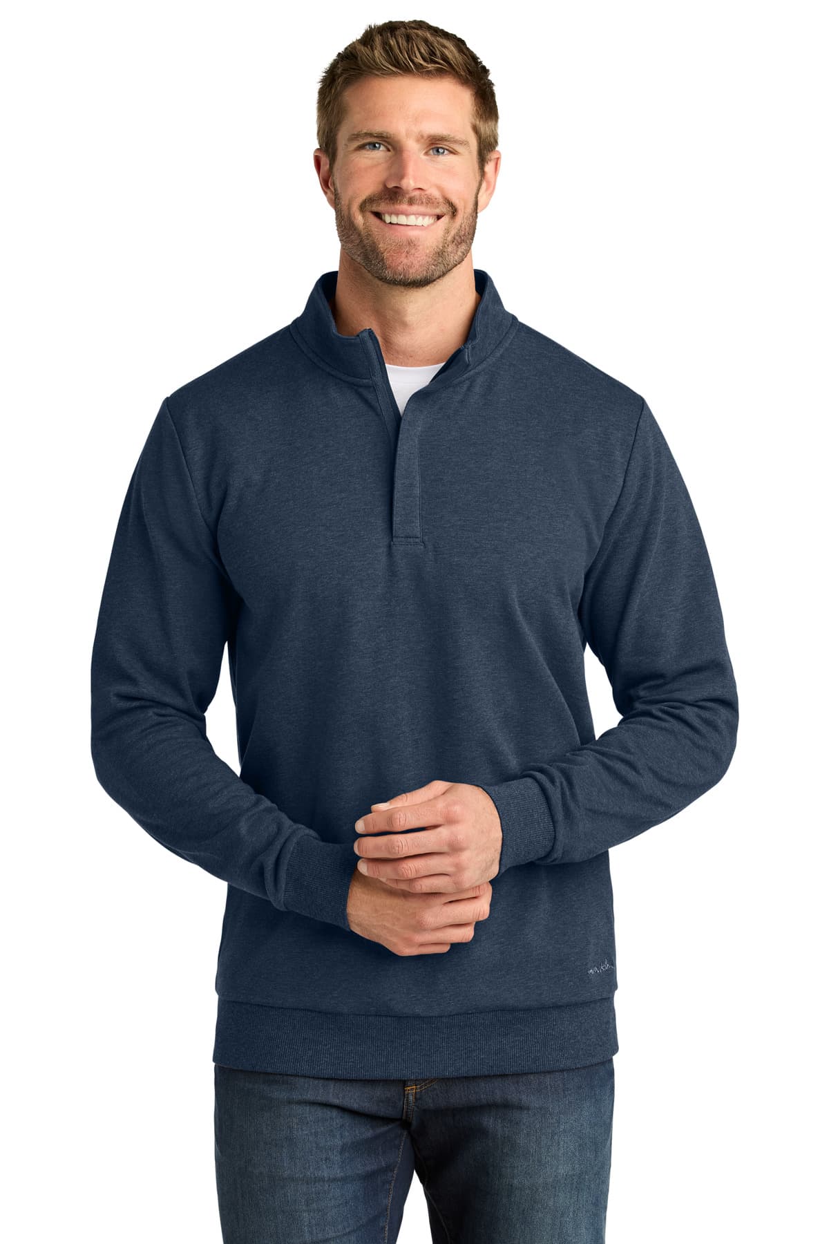 TravisMathew Ocean Villa 1/4-Zip TMA41421 thumbnail 3