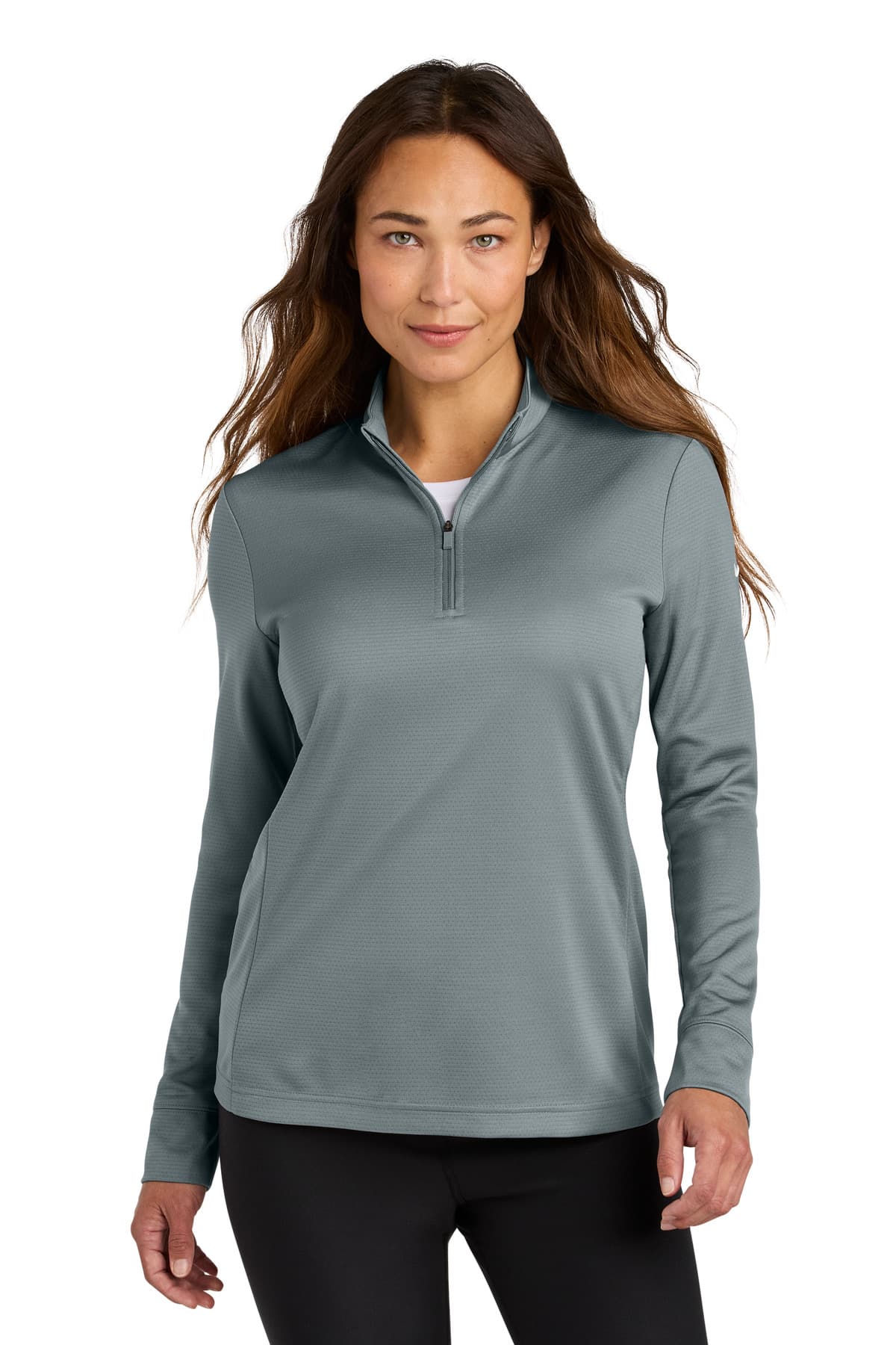 Nike Women's Essential 1/2-Zip Cover-Up NKHM7969 thumbnail 4