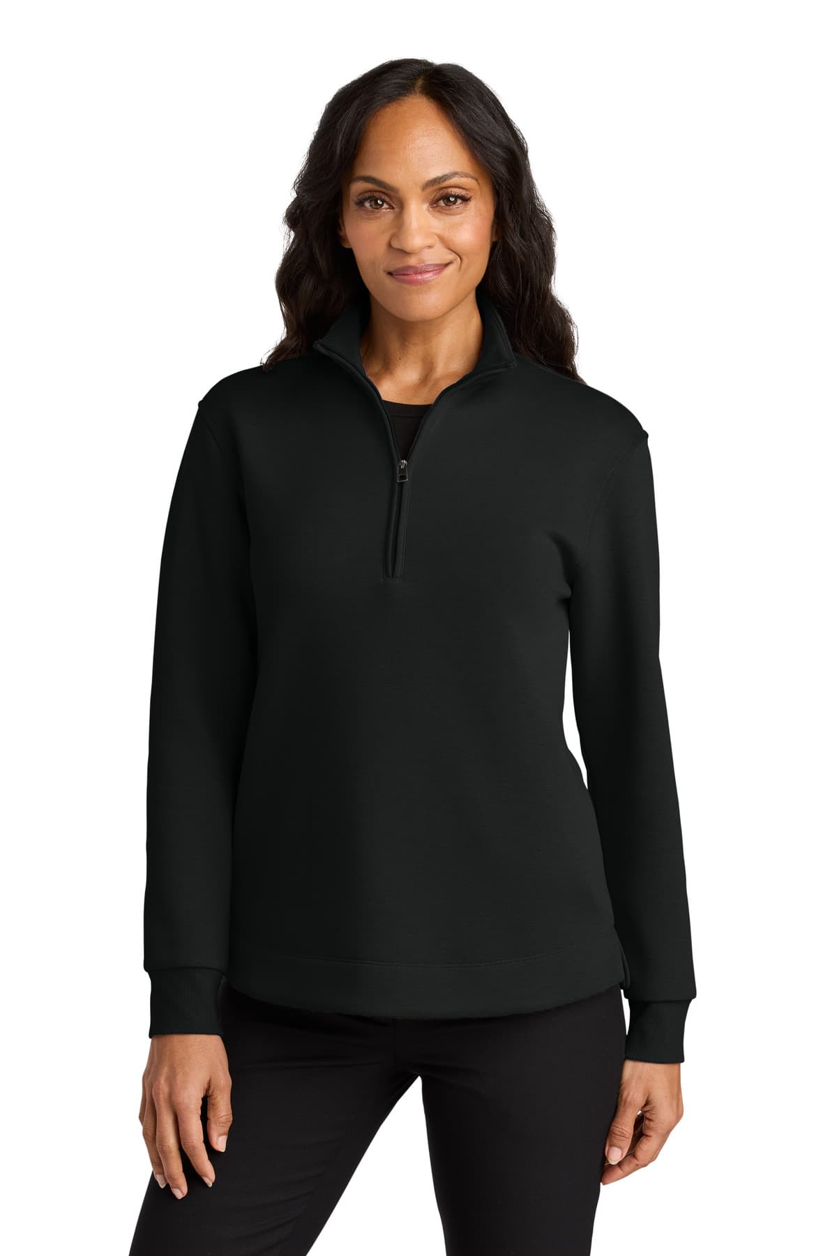 Port Authority ® Women's Wearever Signature Double Pique 1/4-Zip LK210 thumbnail 2