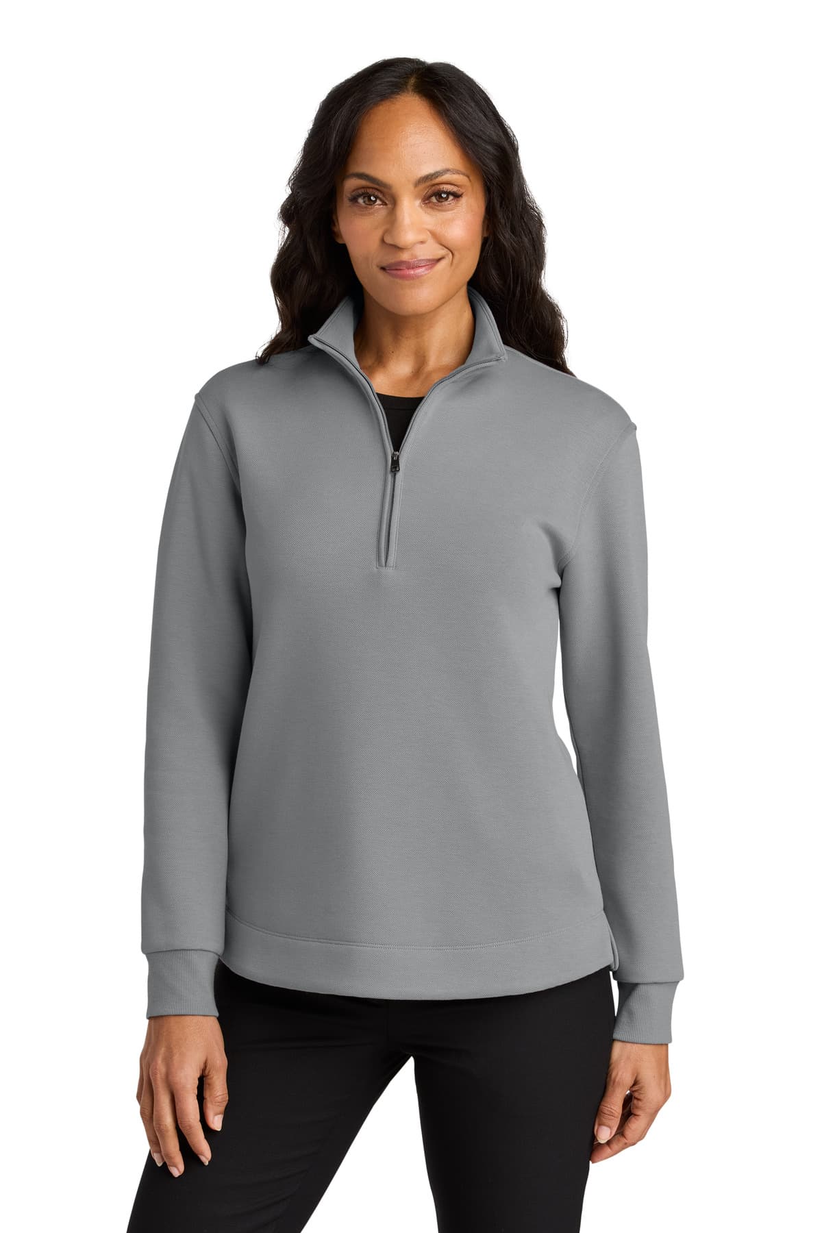 Port Authority ® Women's Wearever Signature Double Pique 1/4-Zip LK210 thumbnail 3