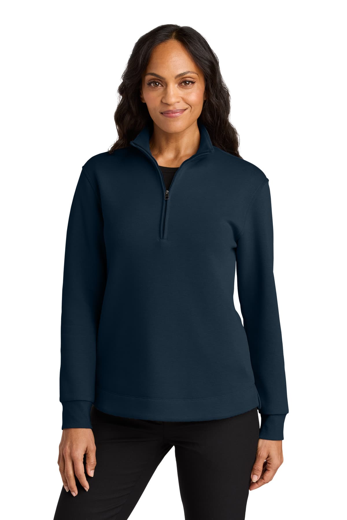 Port Authority ® Women's Wearever Signature Double Pique 1/4-Zip LK210 thumbnail 4