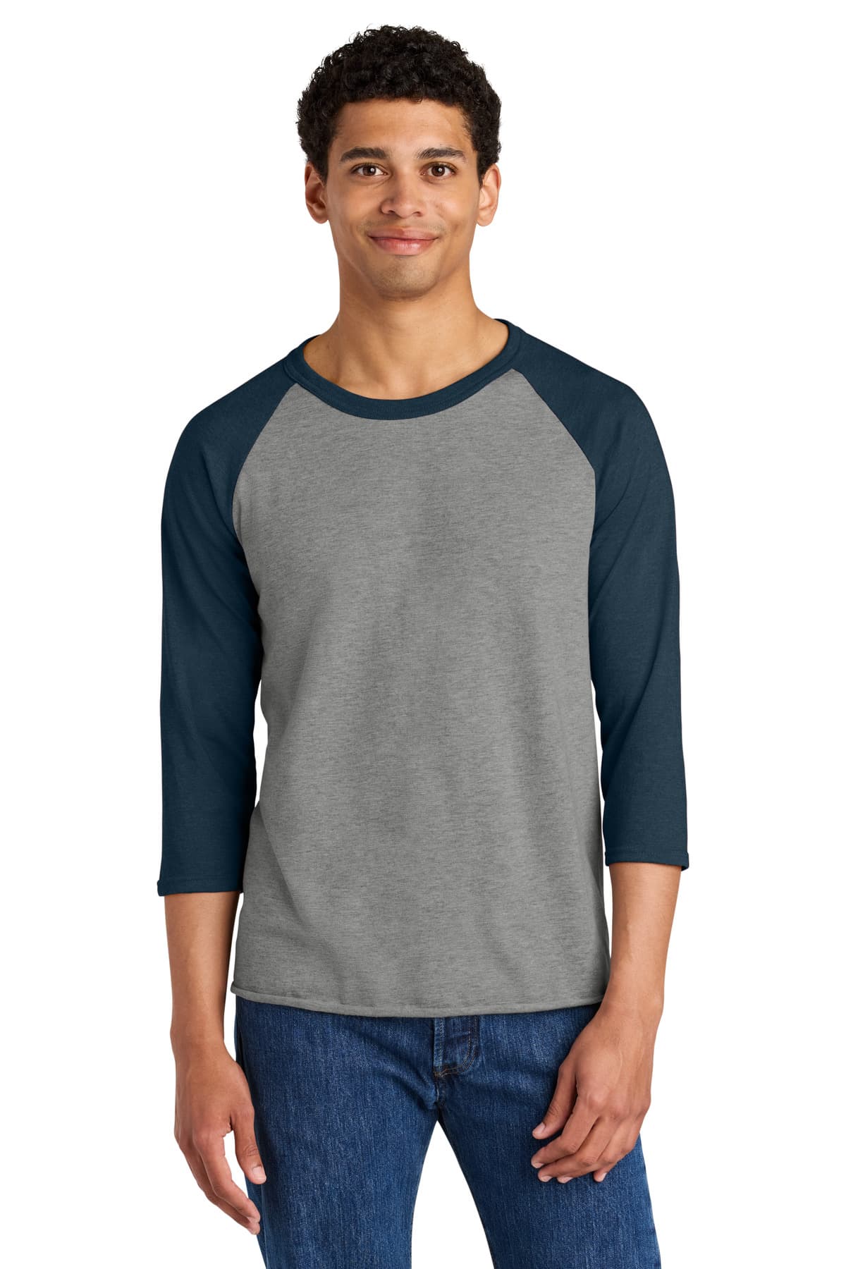 Jerzees ® Unisex Premium Blend Combed Ring Spun 3/4-Sleeve Raglan 560R thumbnail 4