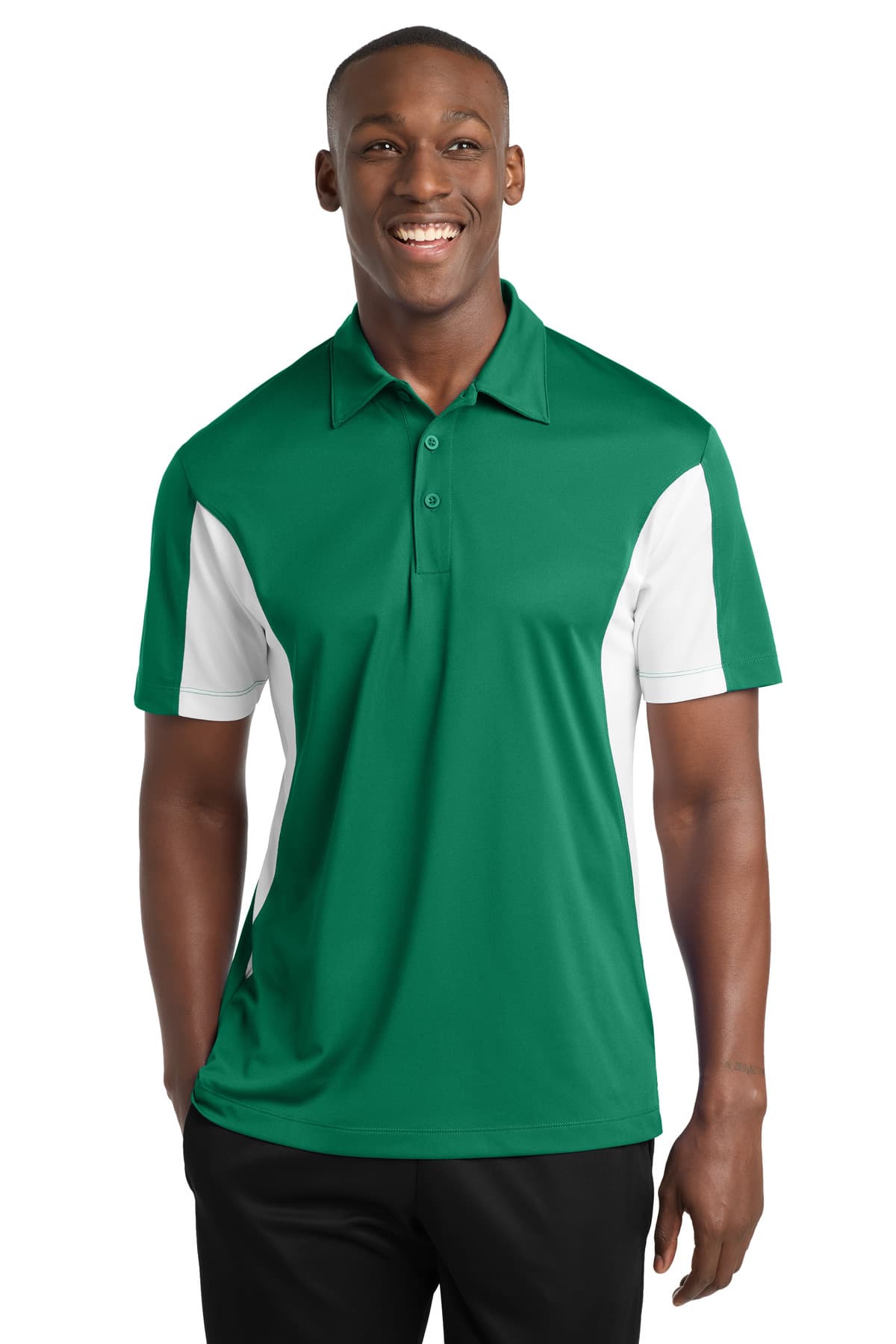 Sport-Tek ® Side Blocked Micropique Sport-Wick ® Polo. ST655 thumbnail 5
