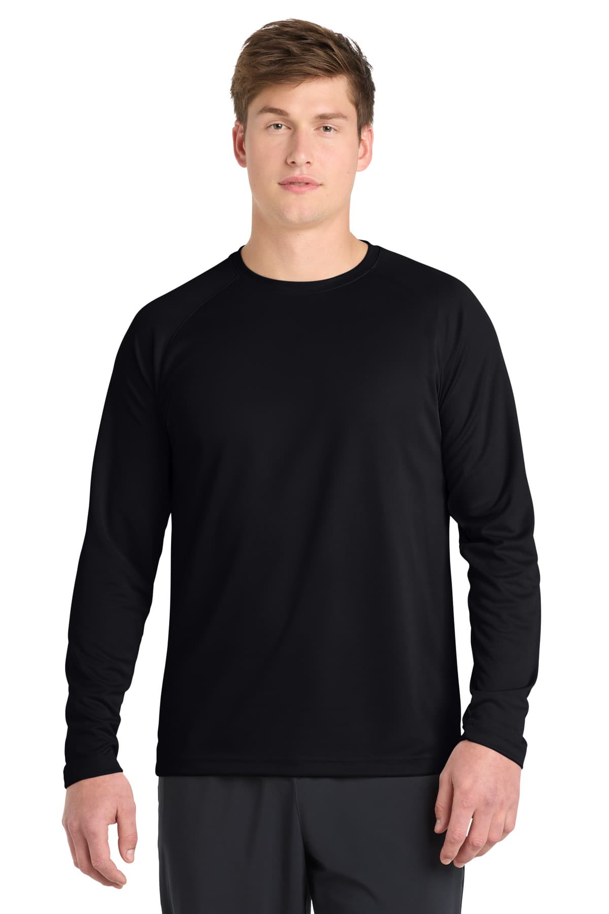 Sport-Tek ® Dry Zone ® Long Sleeve Raglan T-Shirt. T473LS thumbnail 2
