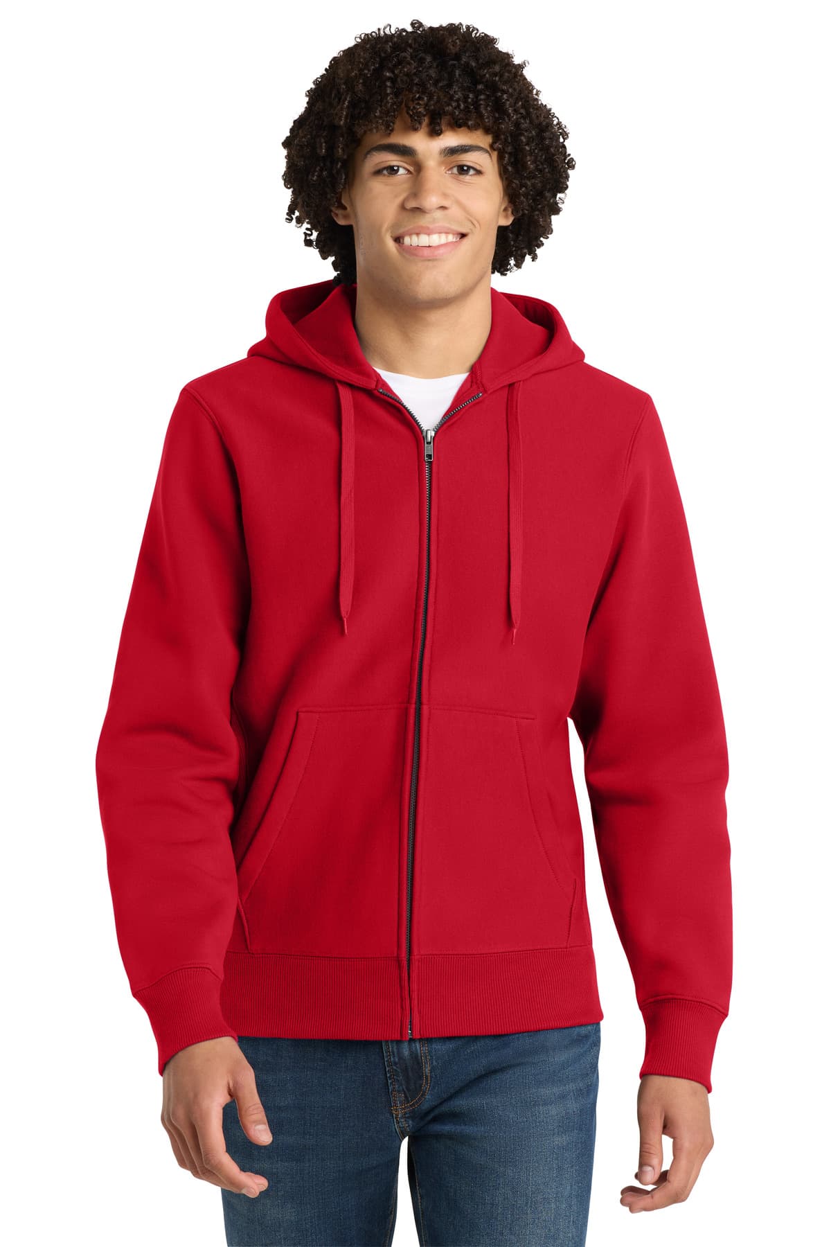 Sport-Tek ® Super Heavyweight Full-Zip Hooded Sweatshirt. F282 thumbnail 4