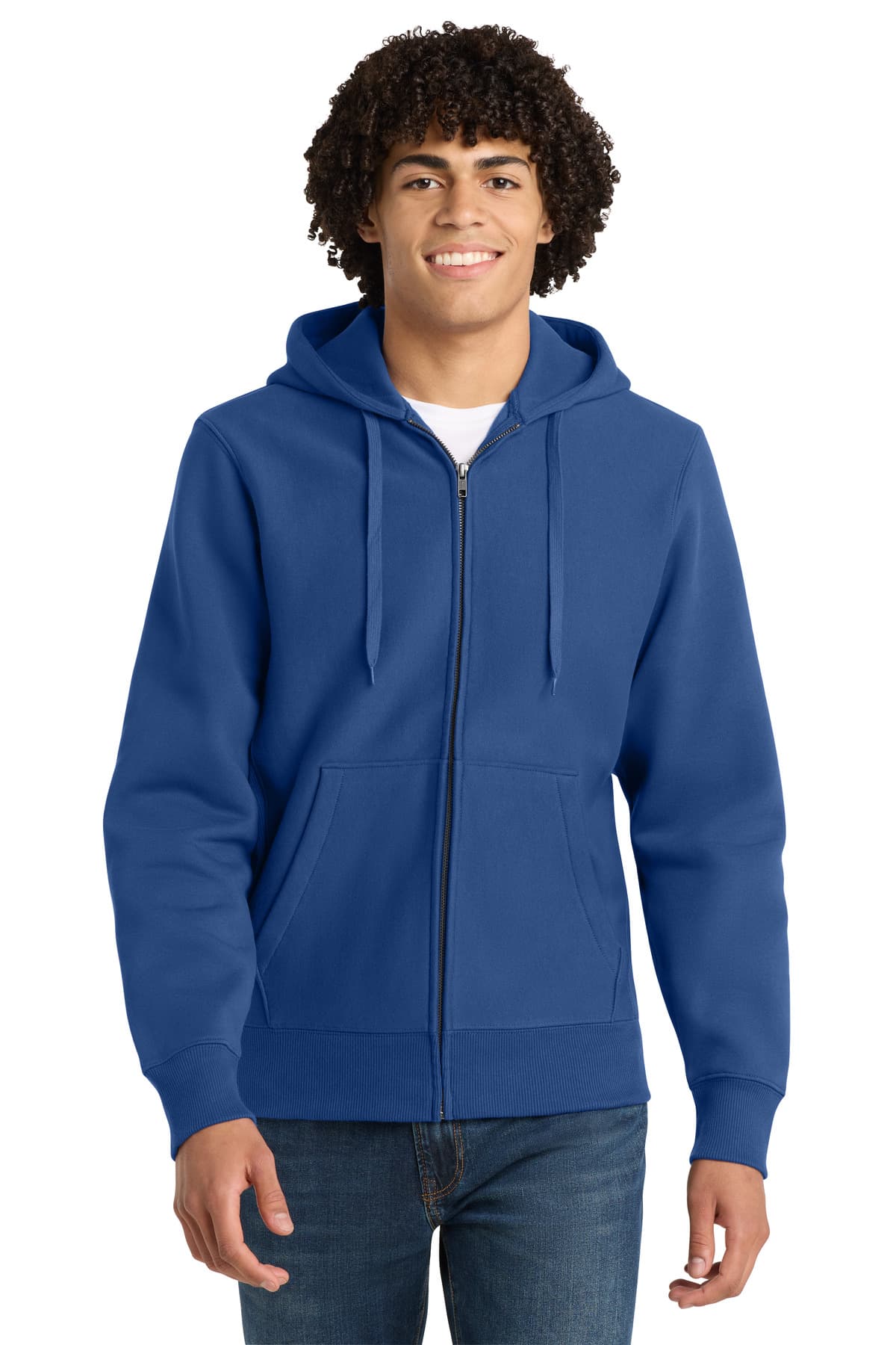 Sport-Tek ® Super Heavyweight Full-Zip Hooded Sweatshirt. F282 thumbnail 5