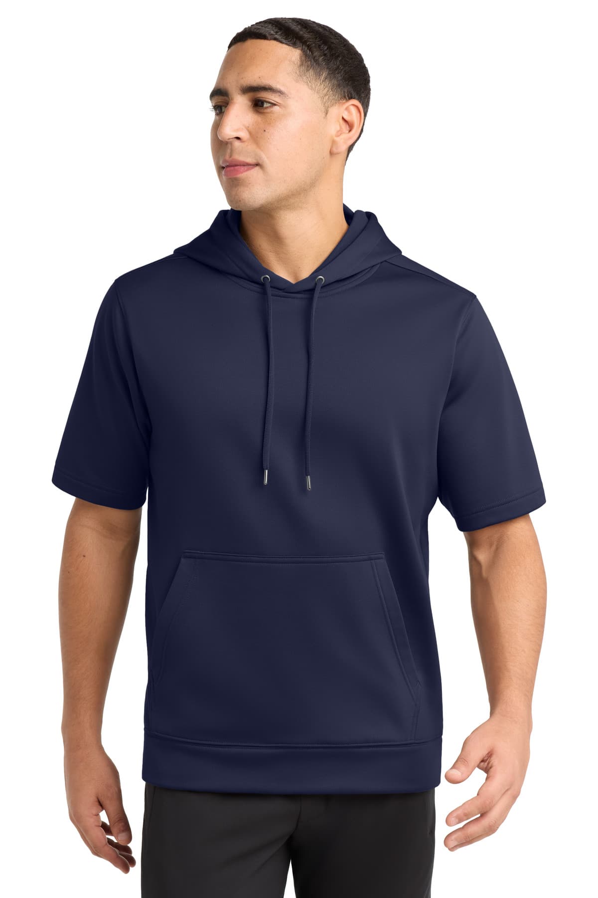 Sport-Tek ® Sport-Wick ® Fleece Short Sleeve Hooded Pullover. ST251 thumbnail 4