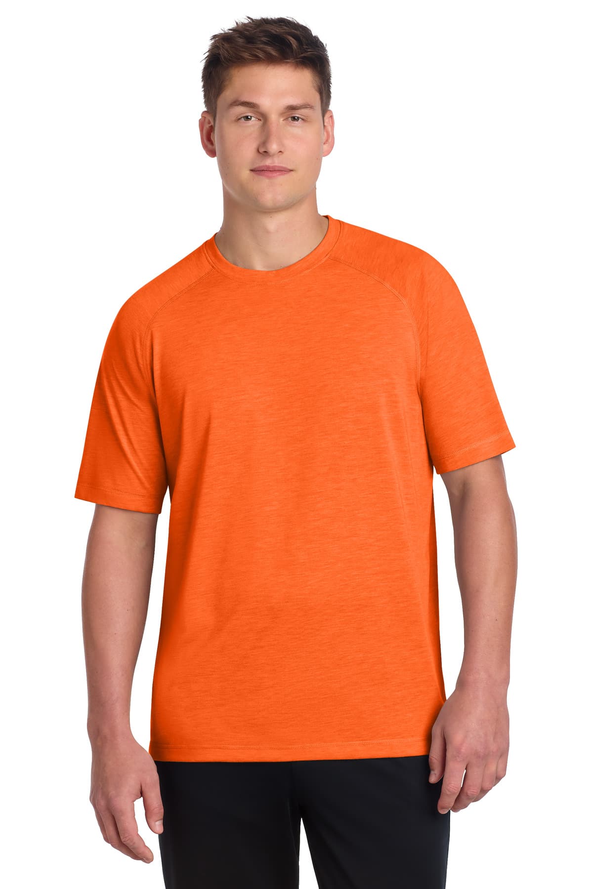 Sport-Tek ® PosiCharge ® Tri-Blend Wicking Raglan Tee. ST400 thumbnail 3