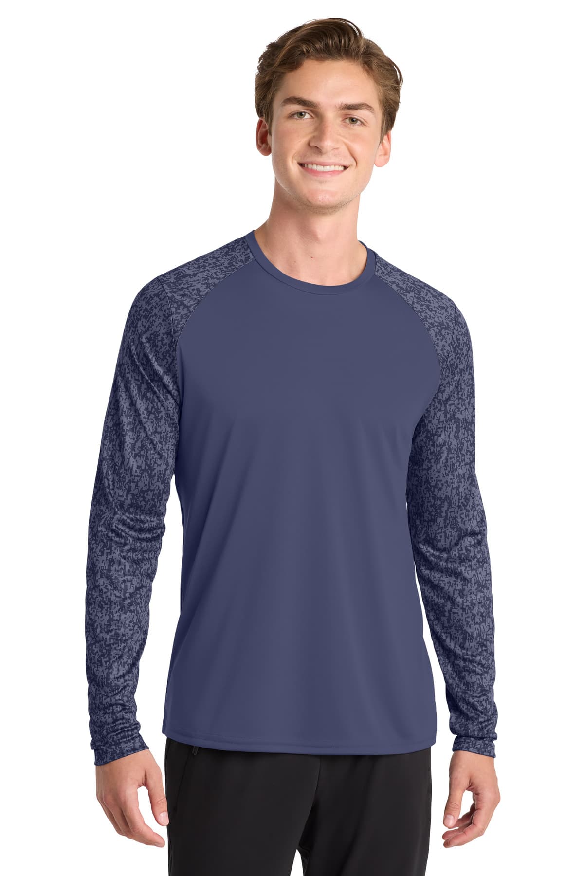 Sport-Tek ® Long Sleeve Digi Camo Tee. ST460LS thumbnail 5