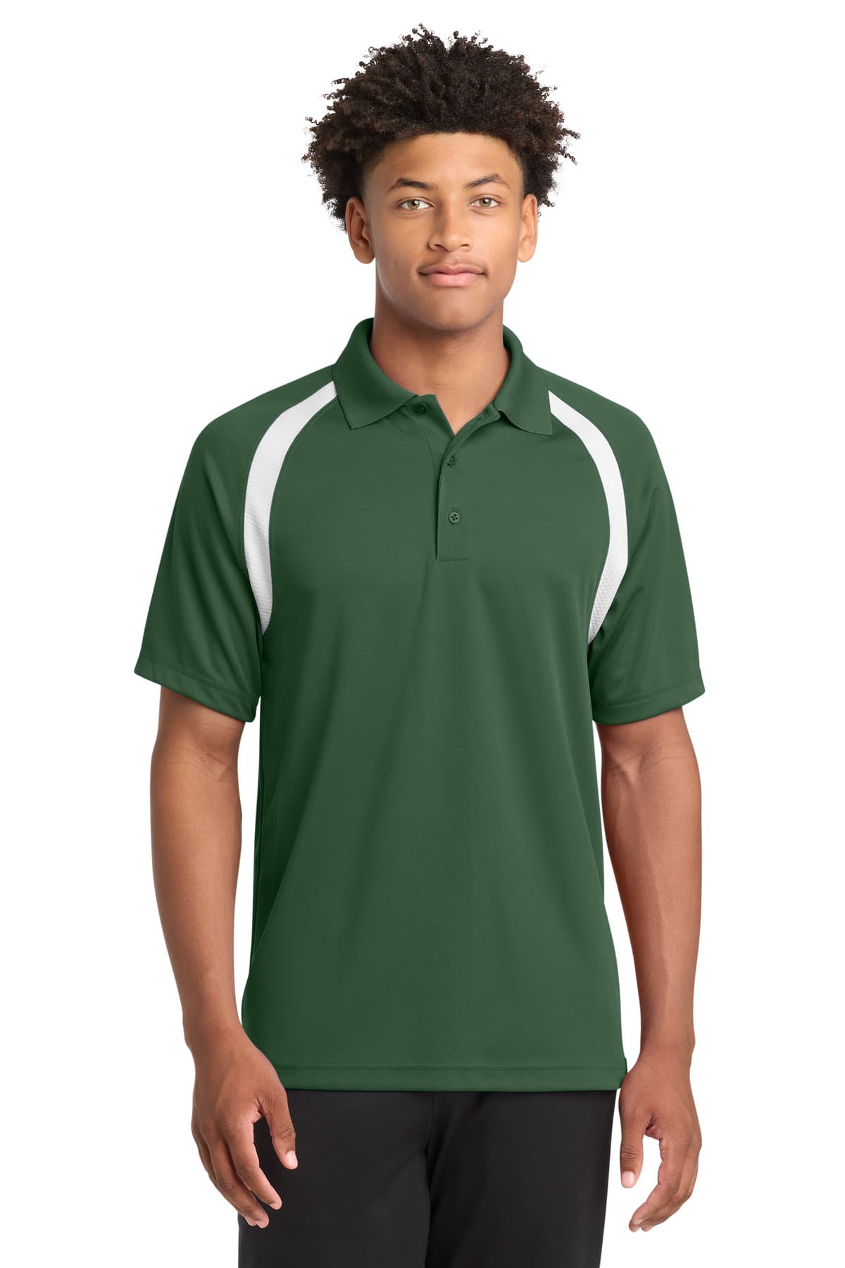 Sport-Tek ® Dry Zone ® Colorblock Raglan Polo. T476 thumbnail 3