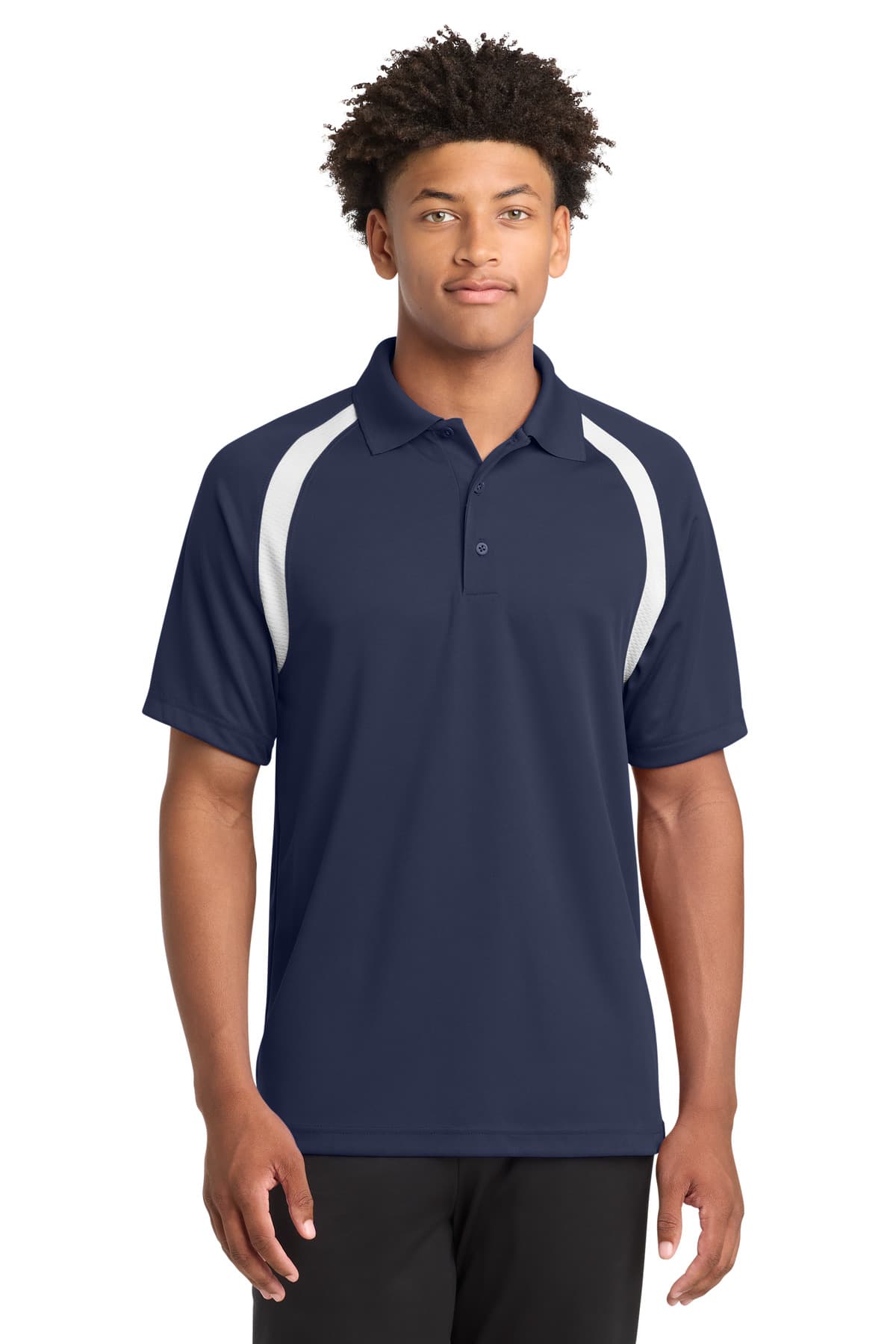 Sport-Tek ® Dry Zone ® Colorblock Raglan Polo. T476 thumbnail 5