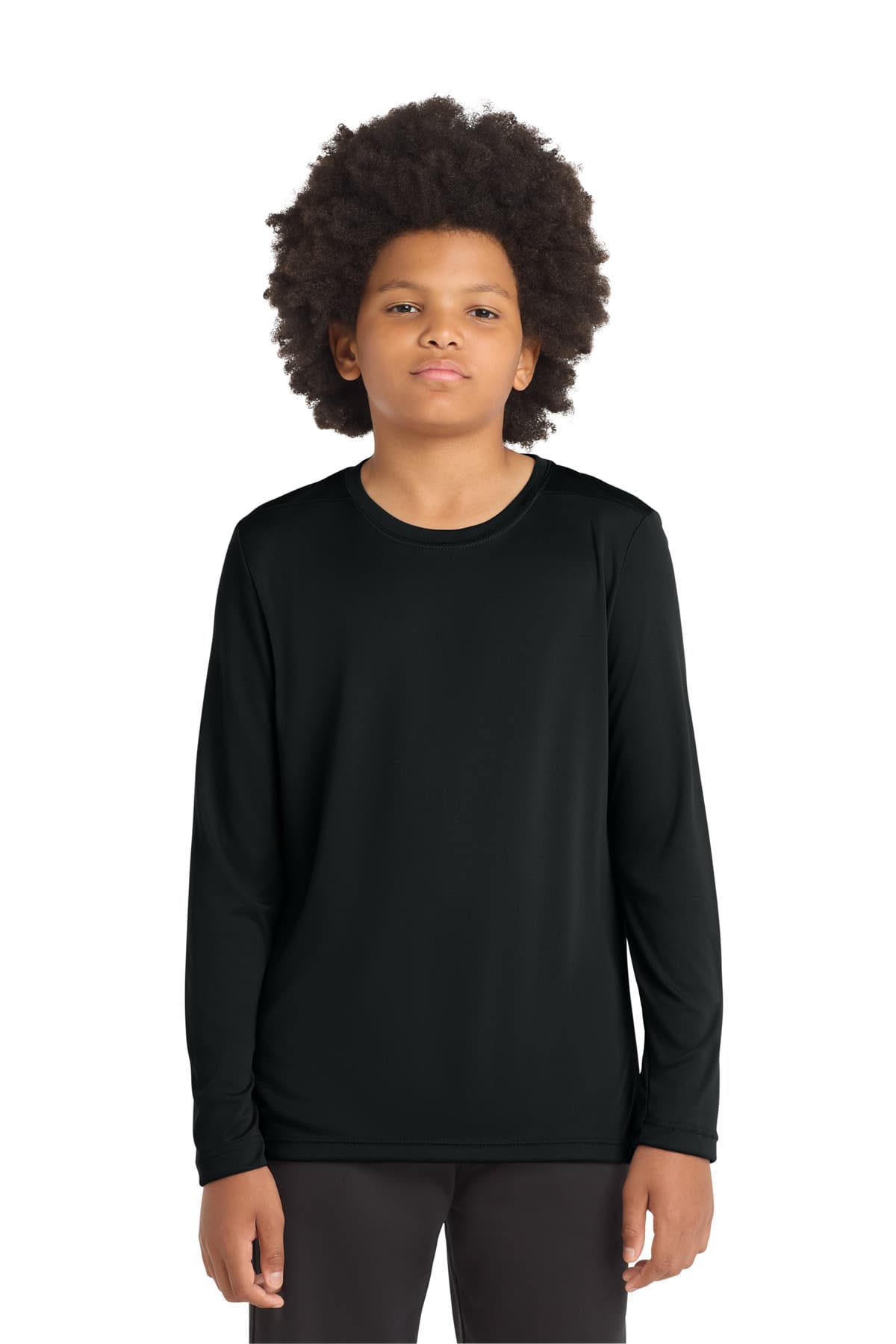 Sport-Tek ® Youth Posi-UV ® Pro Long Sleeve Tee. YST420LS thumbnail 2