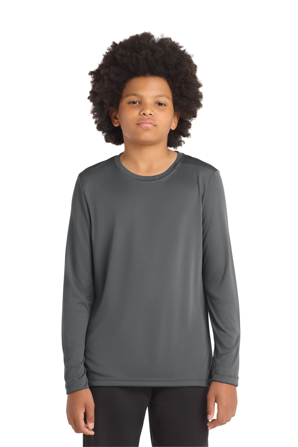 Sport-Tek ® Youth Posi-UV ® Pro Long Sleeve Tee. YST420LS thumbnail 4