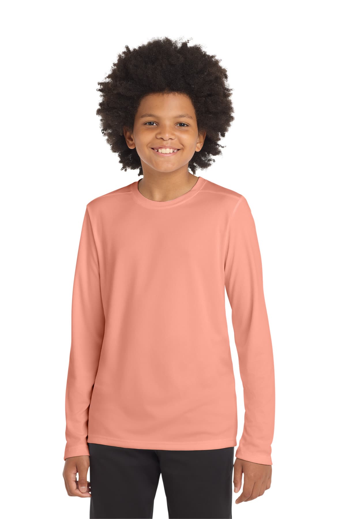 Sport-Tek ® Youth Posi-UV ® Pro Long Sleeve Tee. YST420LS thumbnail 6