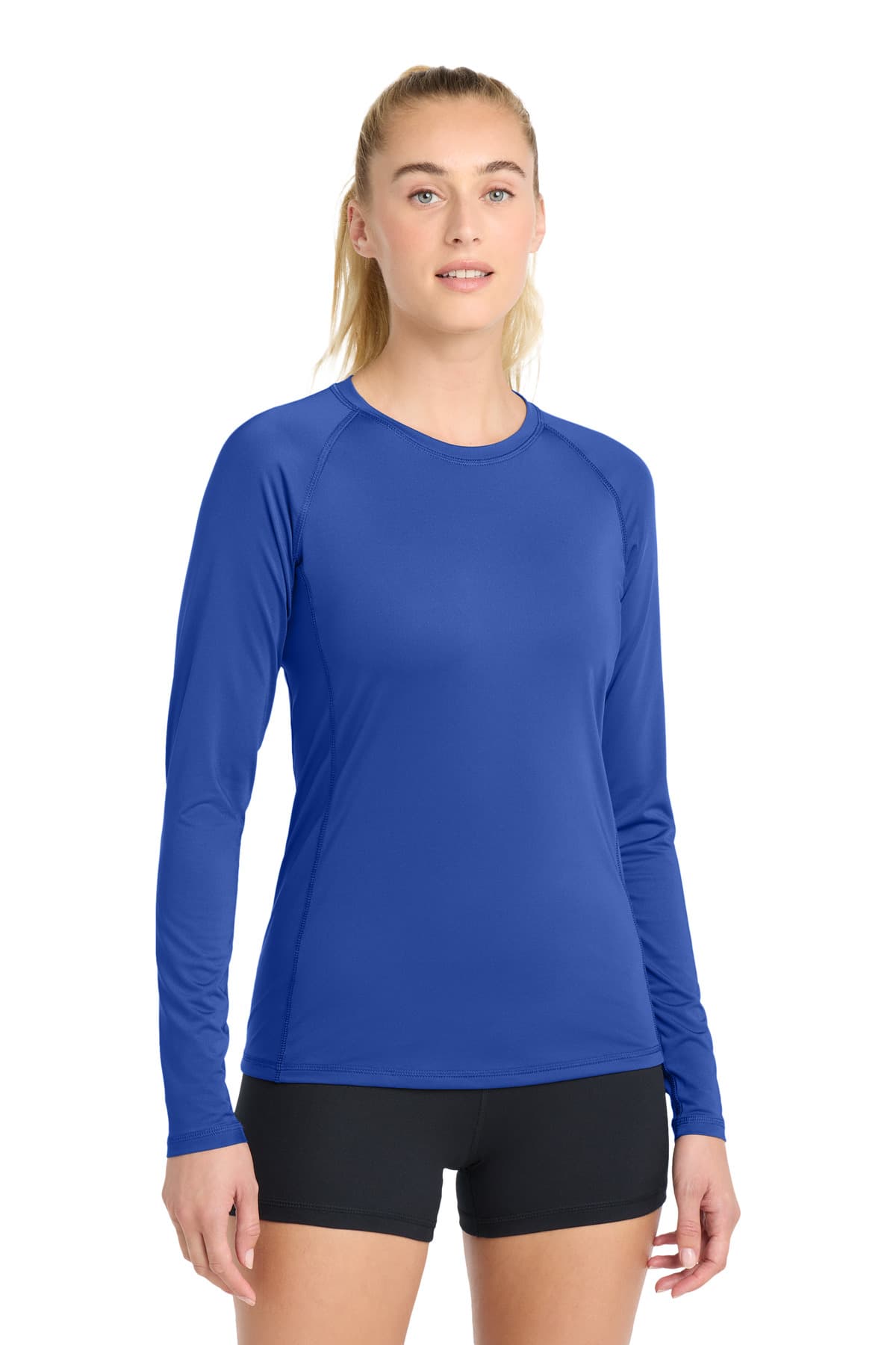 Sport-Tek ® Women's Long Sleeve Rashguard Tee. LST470LS thumbnail 4
