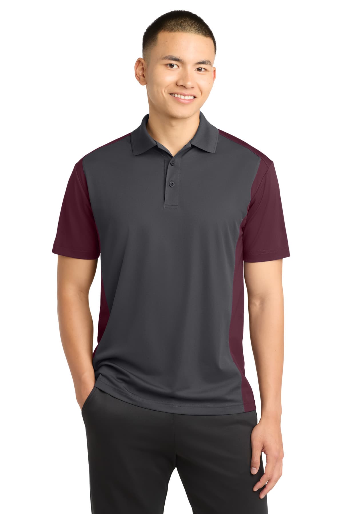 Sport-Tek ® Colorblock Micropique Sport-Wick ® Polo. ST652 thumbnail 4