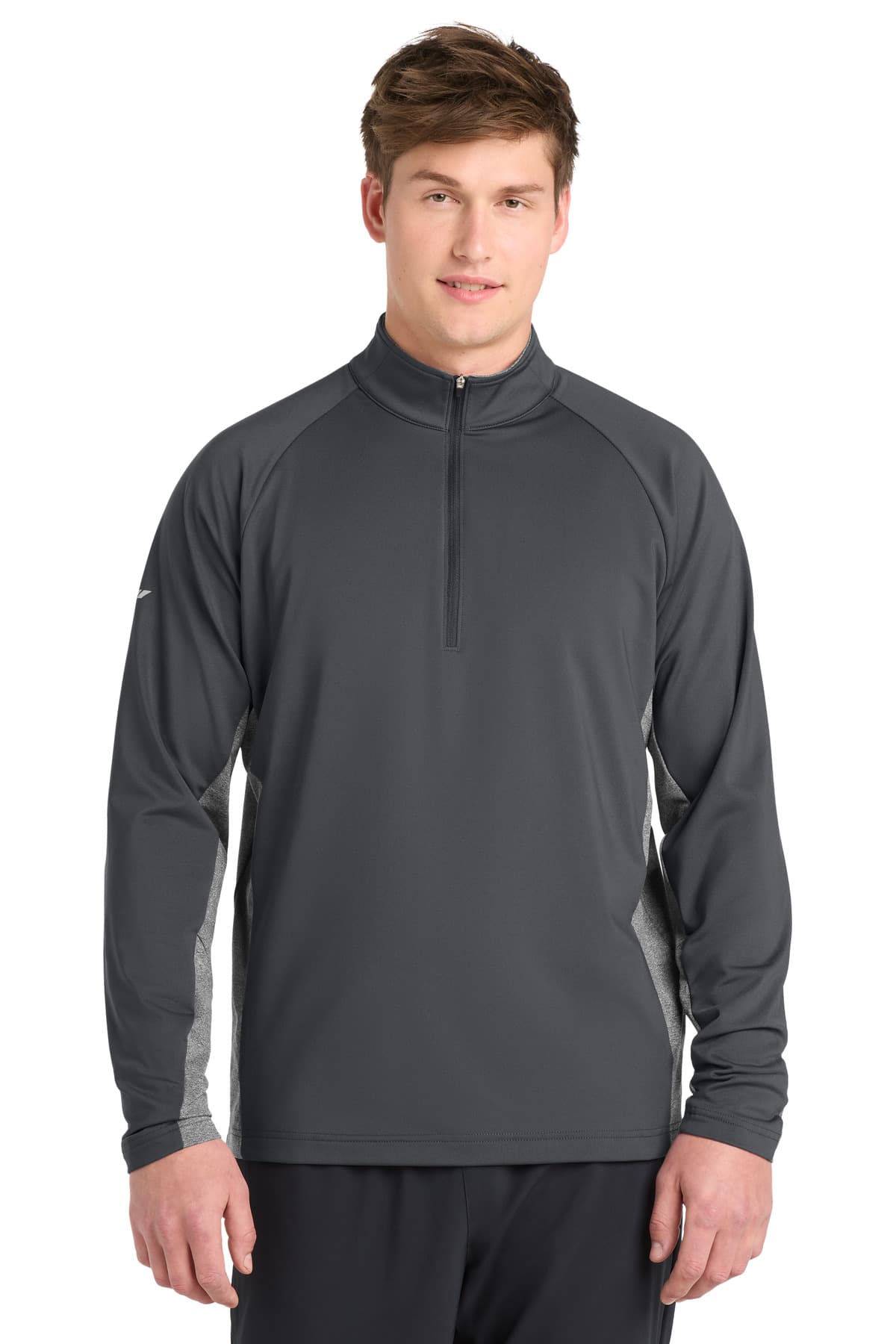 Sport-Tek ® Sport-Wick ® Stretch Contrast 1/4-Zip Pullover. ST854 thumbnail 3