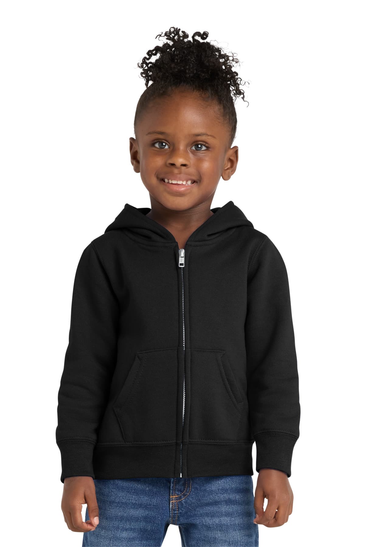 Port & Co  Toddler Core Fleece Full-Zip Hooded Sweatshirt. CAR78TZH thumbnail 3