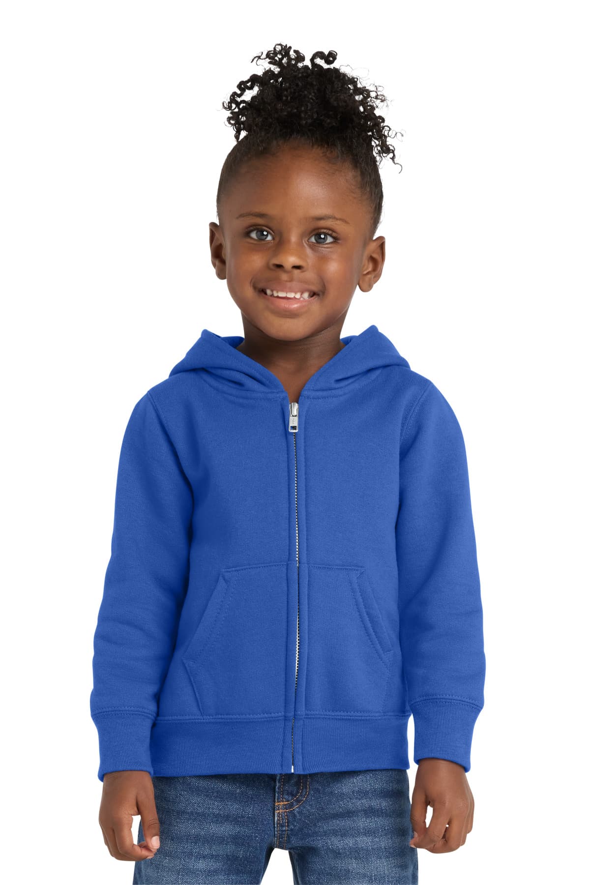 Port & Co  Toddler Core Fleece Full-Zip Hooded Sweatshirt. CAR78TZH thumbnail 5