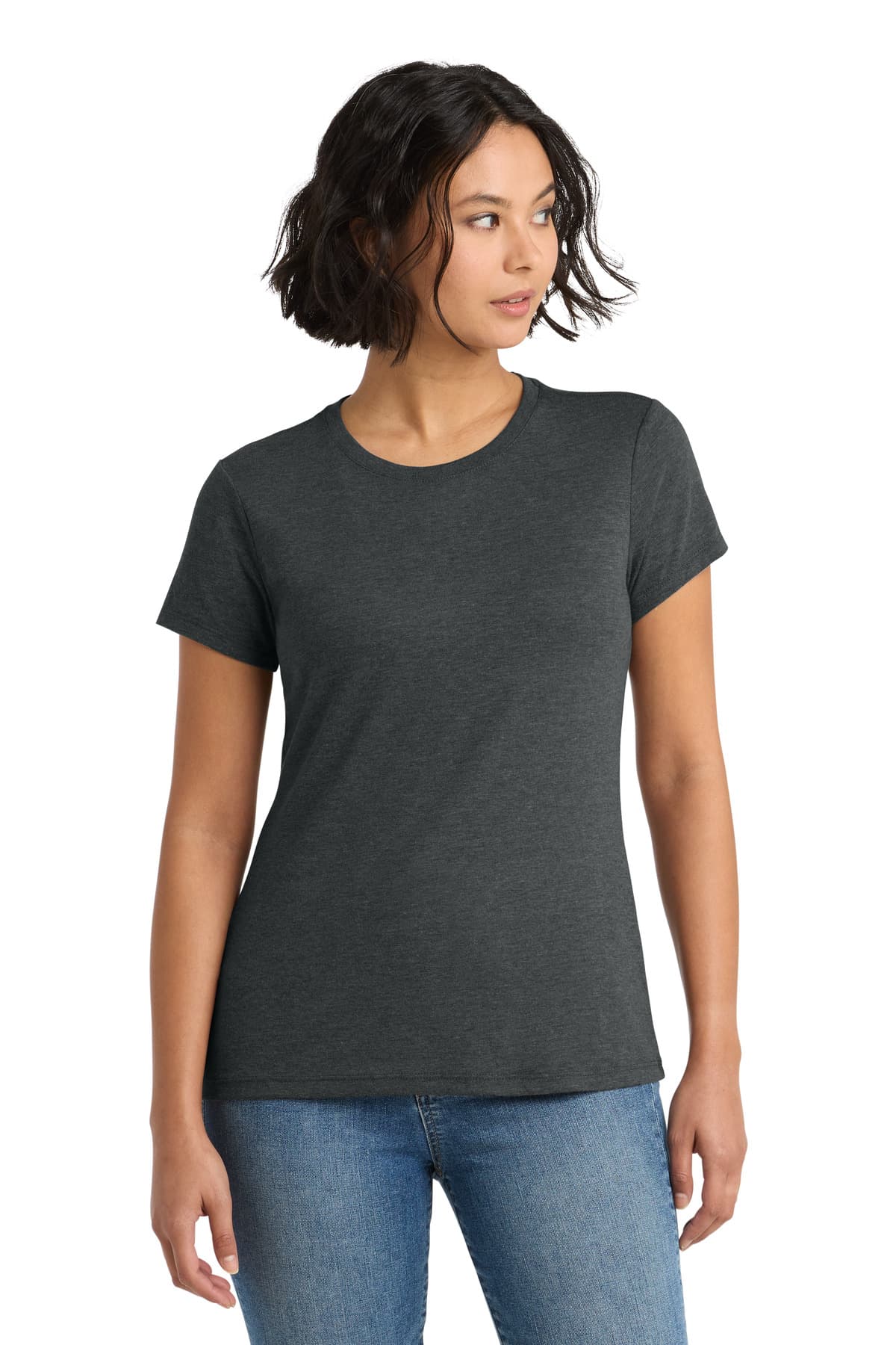 District ® Women's Perfect Tri ® Tee. DM130L thumbnail 3