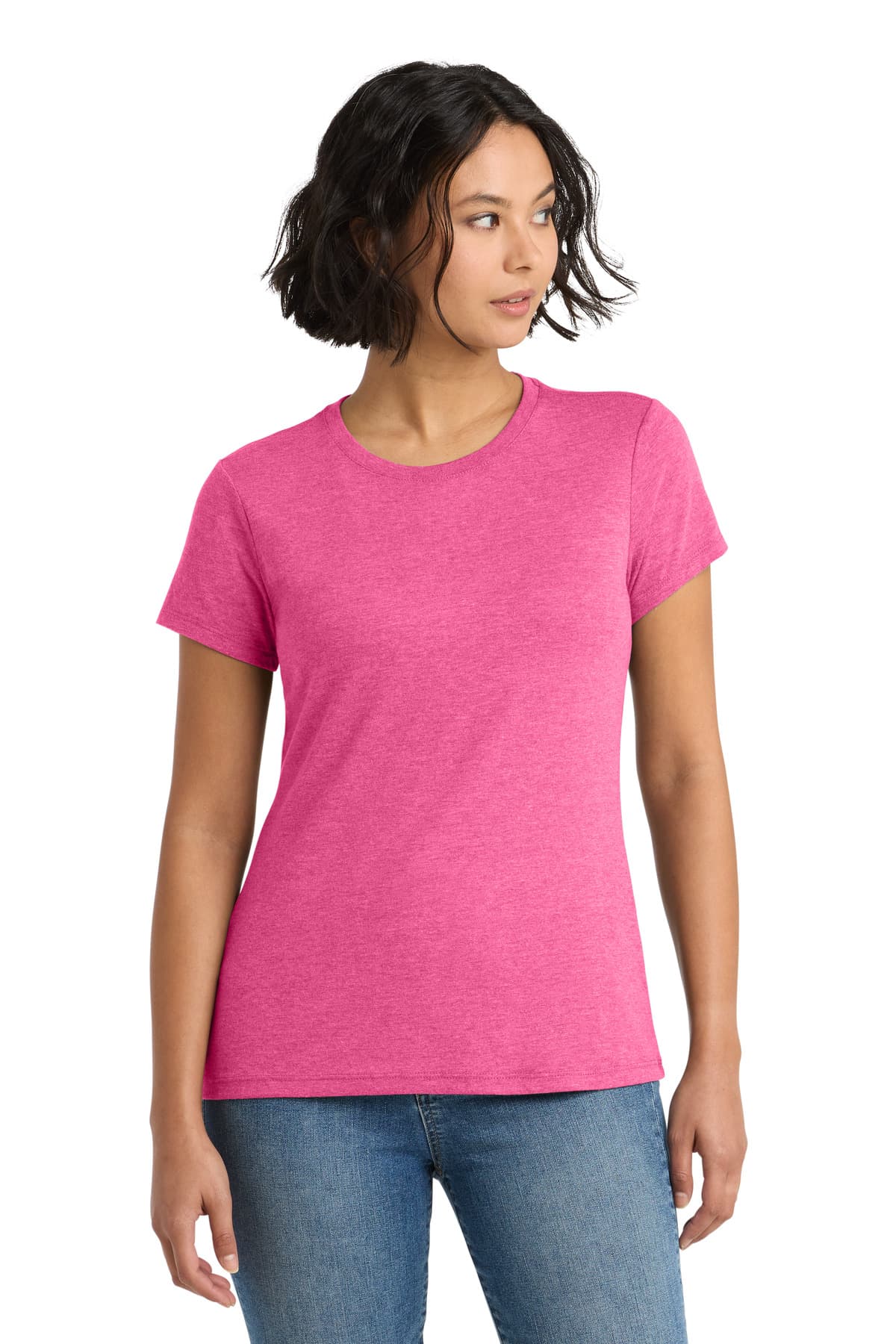 District ® Women's Perfect Tri ® Tee. DM130L thumbnail 4