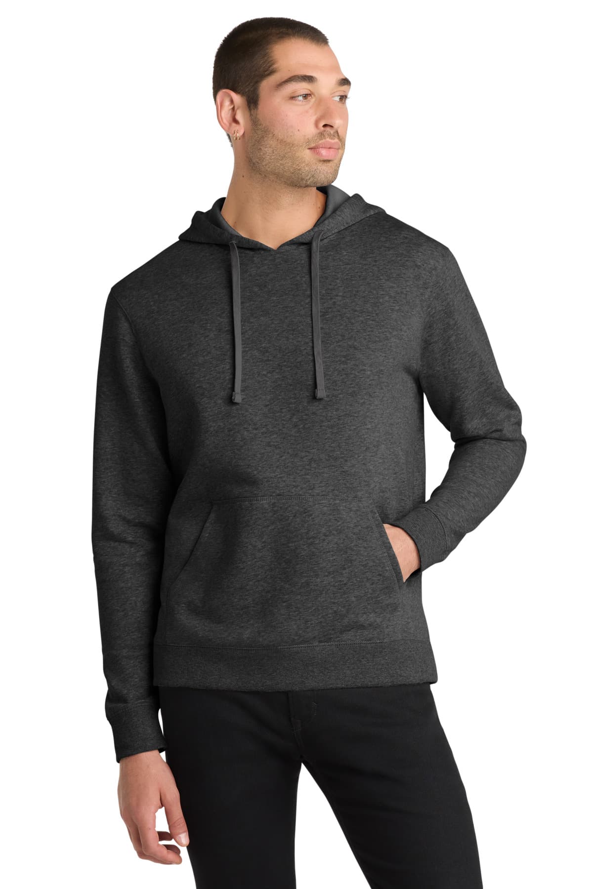 District ® Lightweight Fleece Hoodie. DM391 thumbnail 2
