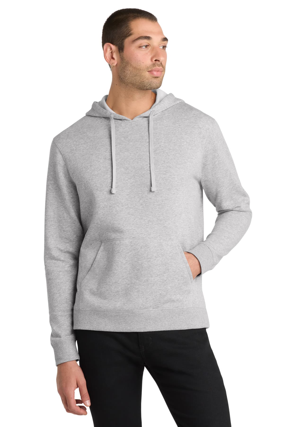 District ® Lightweight Fleece Hoodie. DM391 thumbnail 3