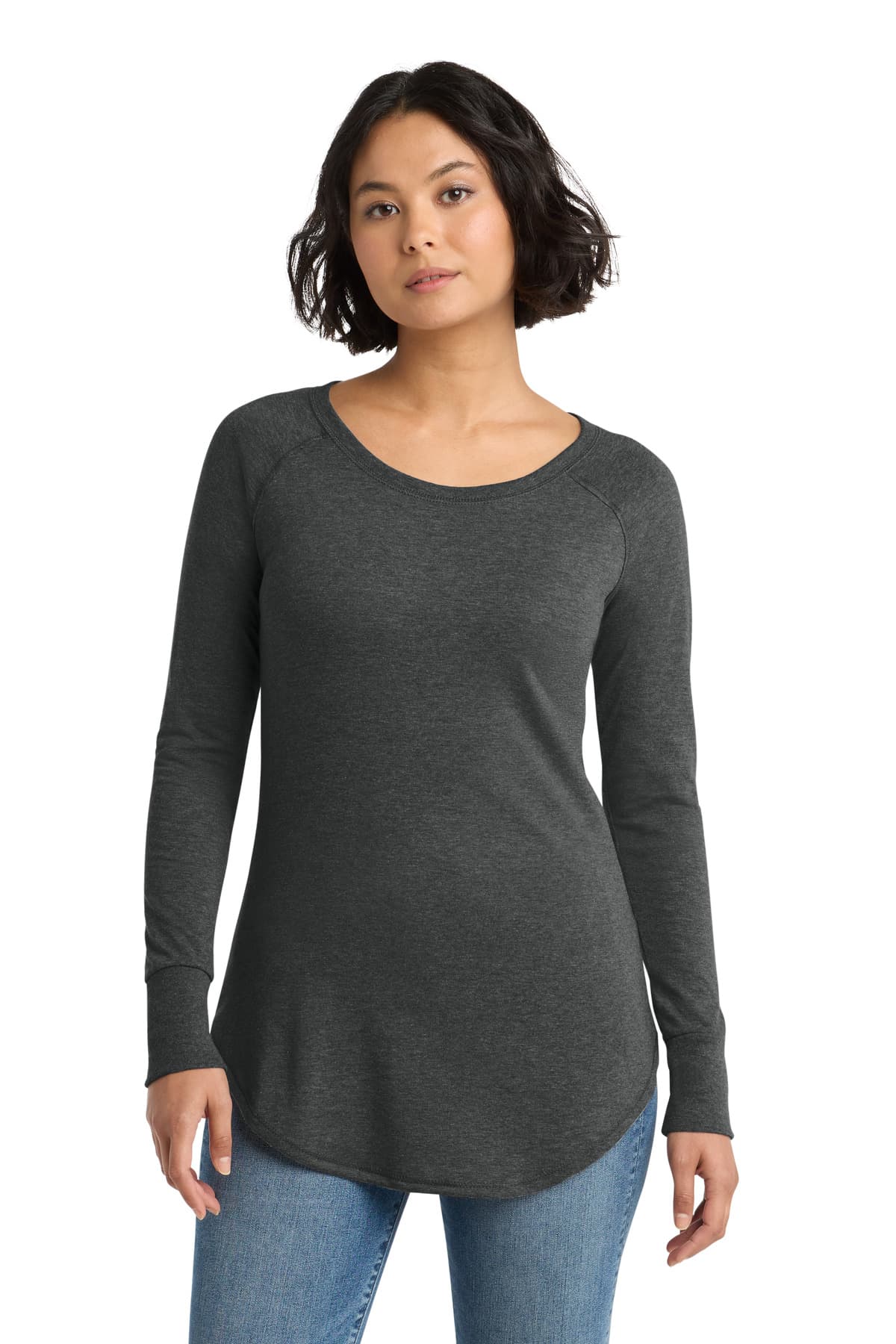 District ® Women's Perfect Tri ® Long Sleeve Tunic Tee. DT132L thumbnail 4
